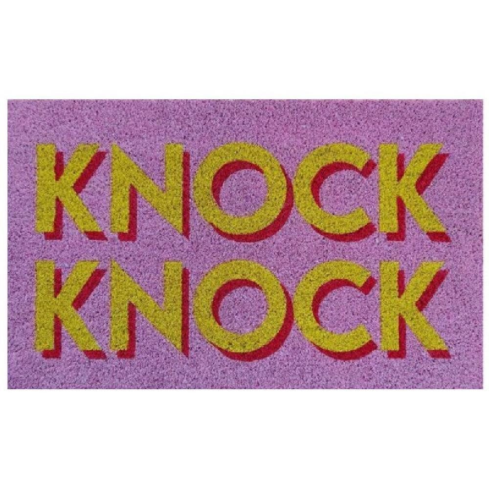 Giftcompany Fußmatte Fußmatte aus Kokosfasern Knock Knock (75x45cm) günstig online kaufen