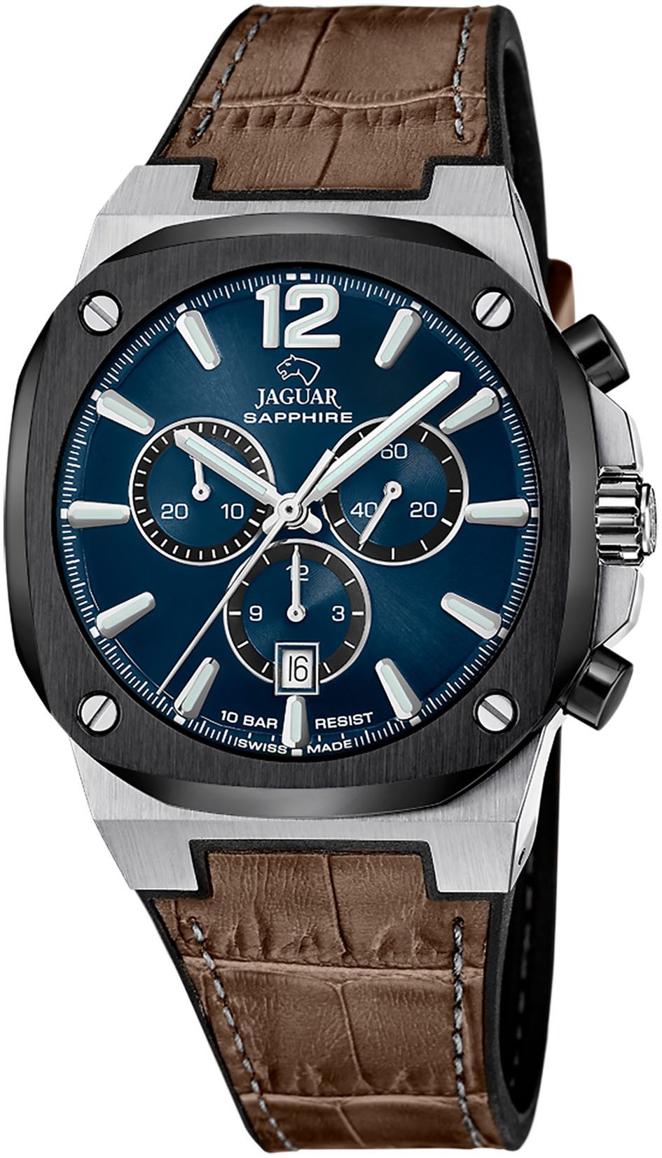Jaguar Chronograph Rondcarre J1026/2, Quarzuhr, Armbanduhr, günstig online kaufen