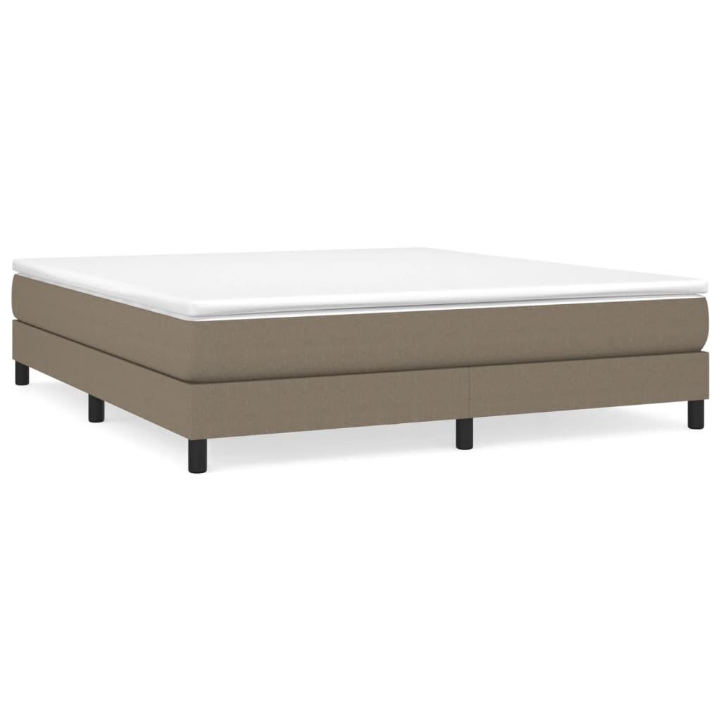 furnicato Bett Bettgestell ohne Matratze Taupe günstig online kaufen