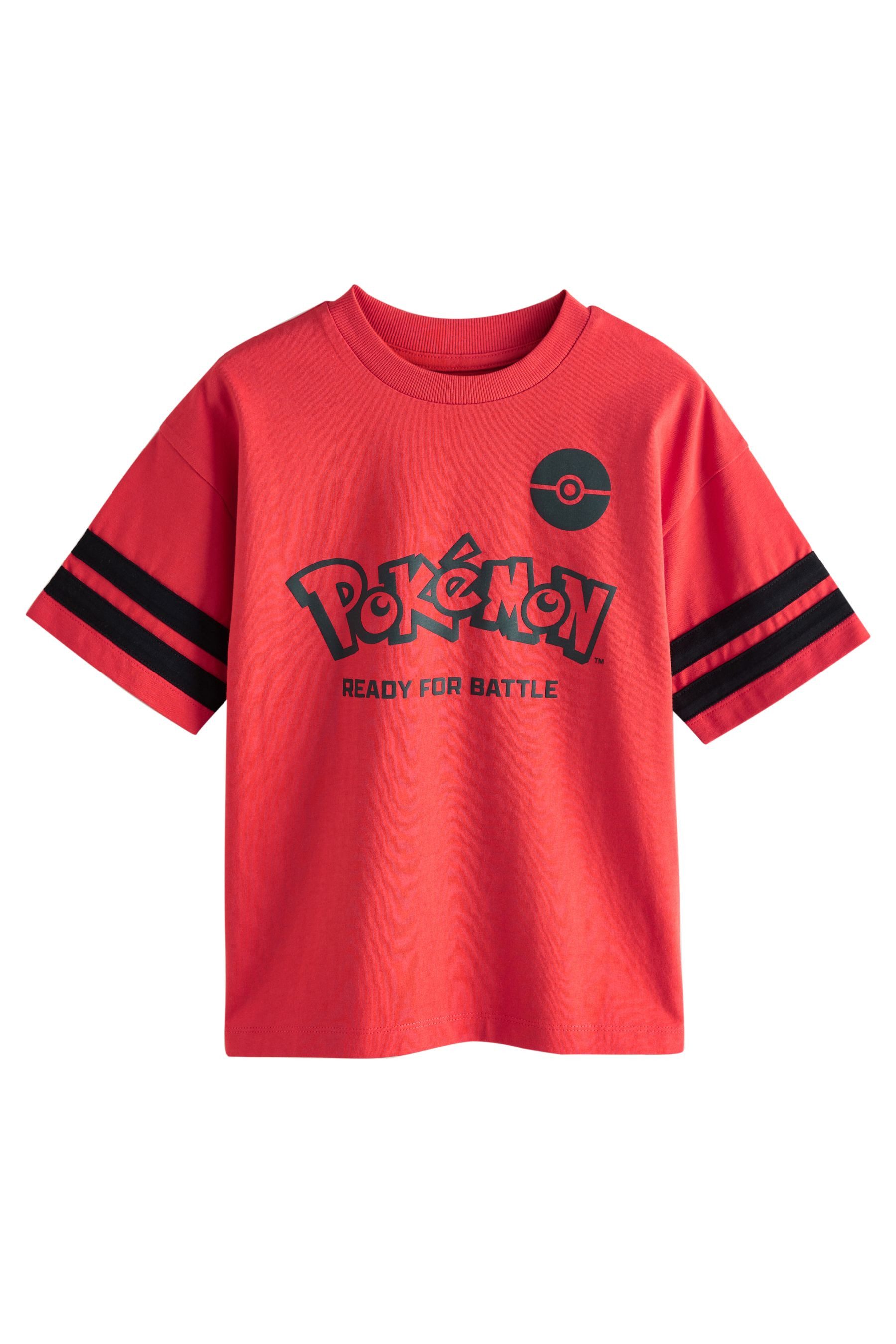 Next T-Shirt Lizenziertes Kurzarm-T-Shirt, Pokémon (1-tlg)