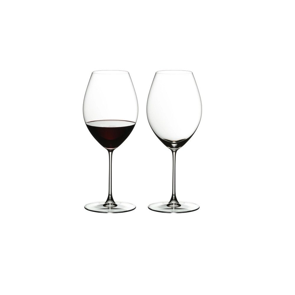 RIEDEL THE WINE GLASS COMPANY Weinglas Riedel Veritas Old World Syrah 630 ml 2er Set, Kristallglas