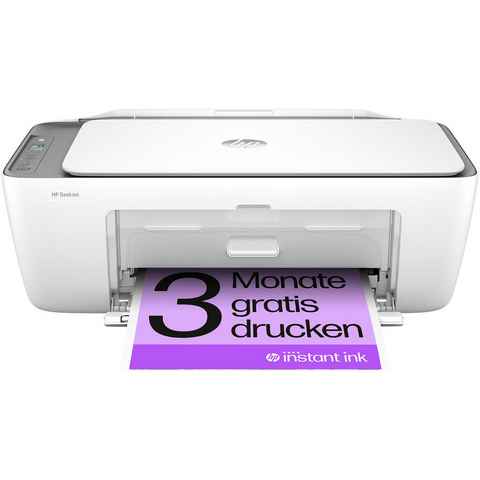 HP DeskJet 2820e Multifunktionsdrucker, (Bluetooth, WLAN (Wi-Fi), 3 Monate gratis Drucken mit HP Instant Ink inklusive)