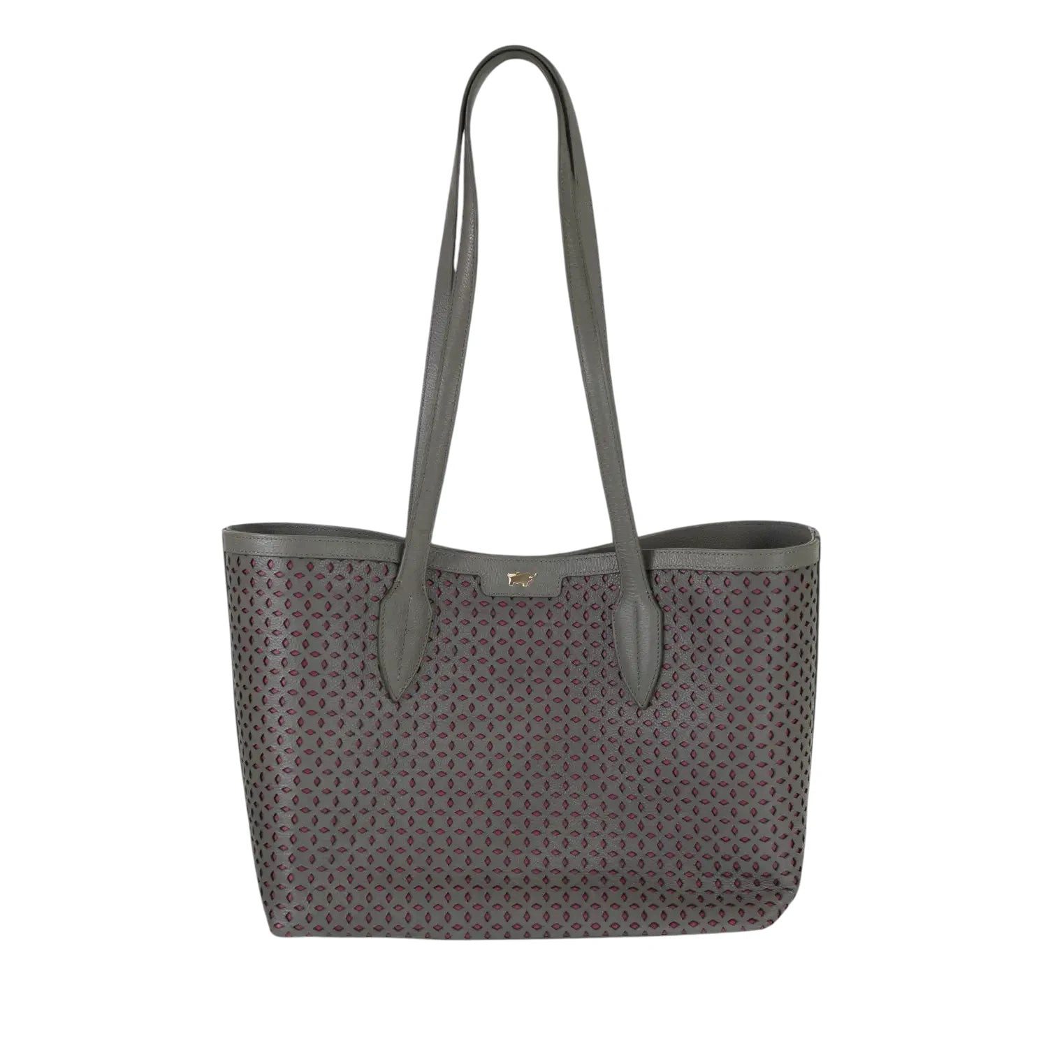 Braun Büffel Umhängetasche STELLA Shopper M olive/ pink