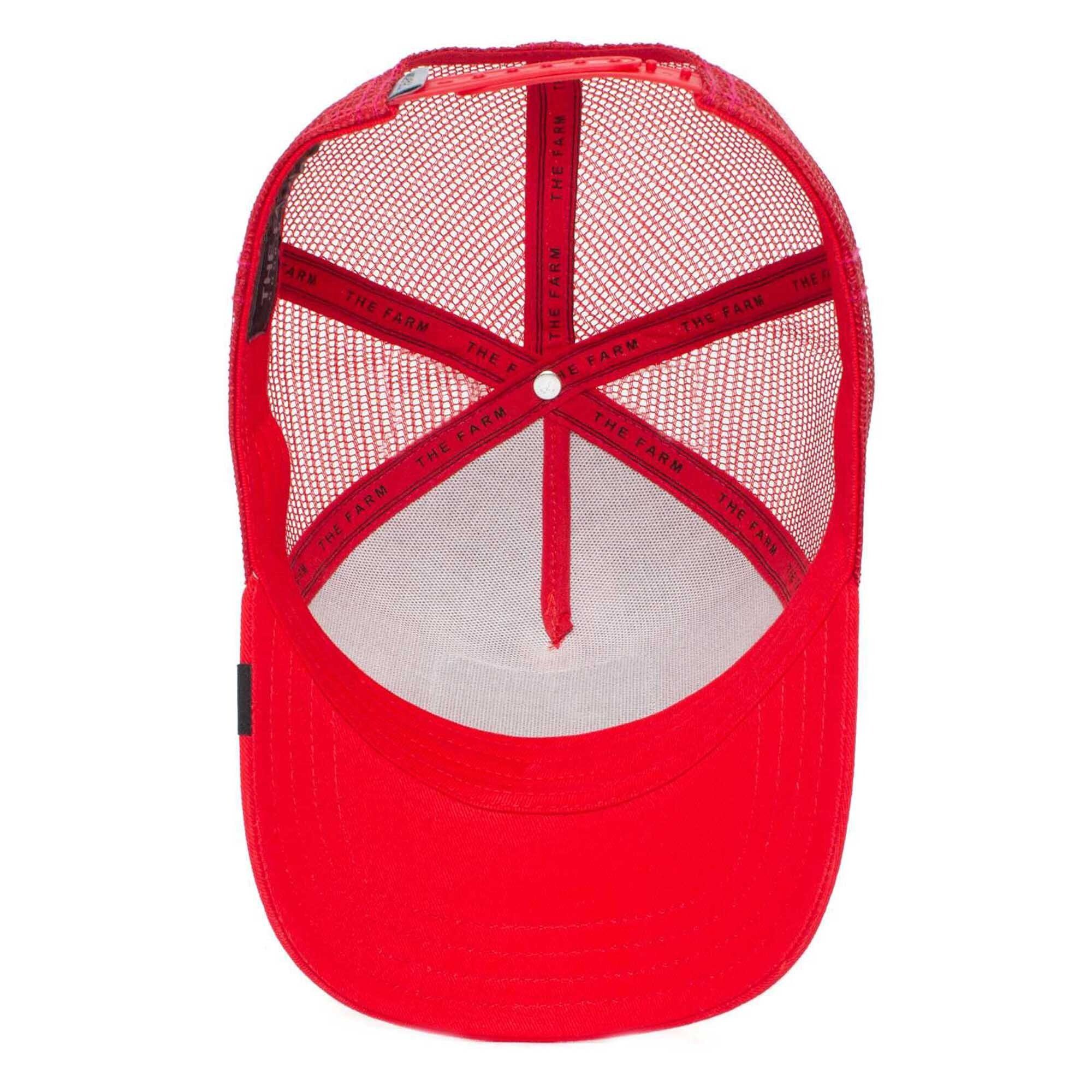 Bros. Kappe, GOORIN Size Cap Cock The red One Cap Baseball Unisex Trucker - Frontpatch,