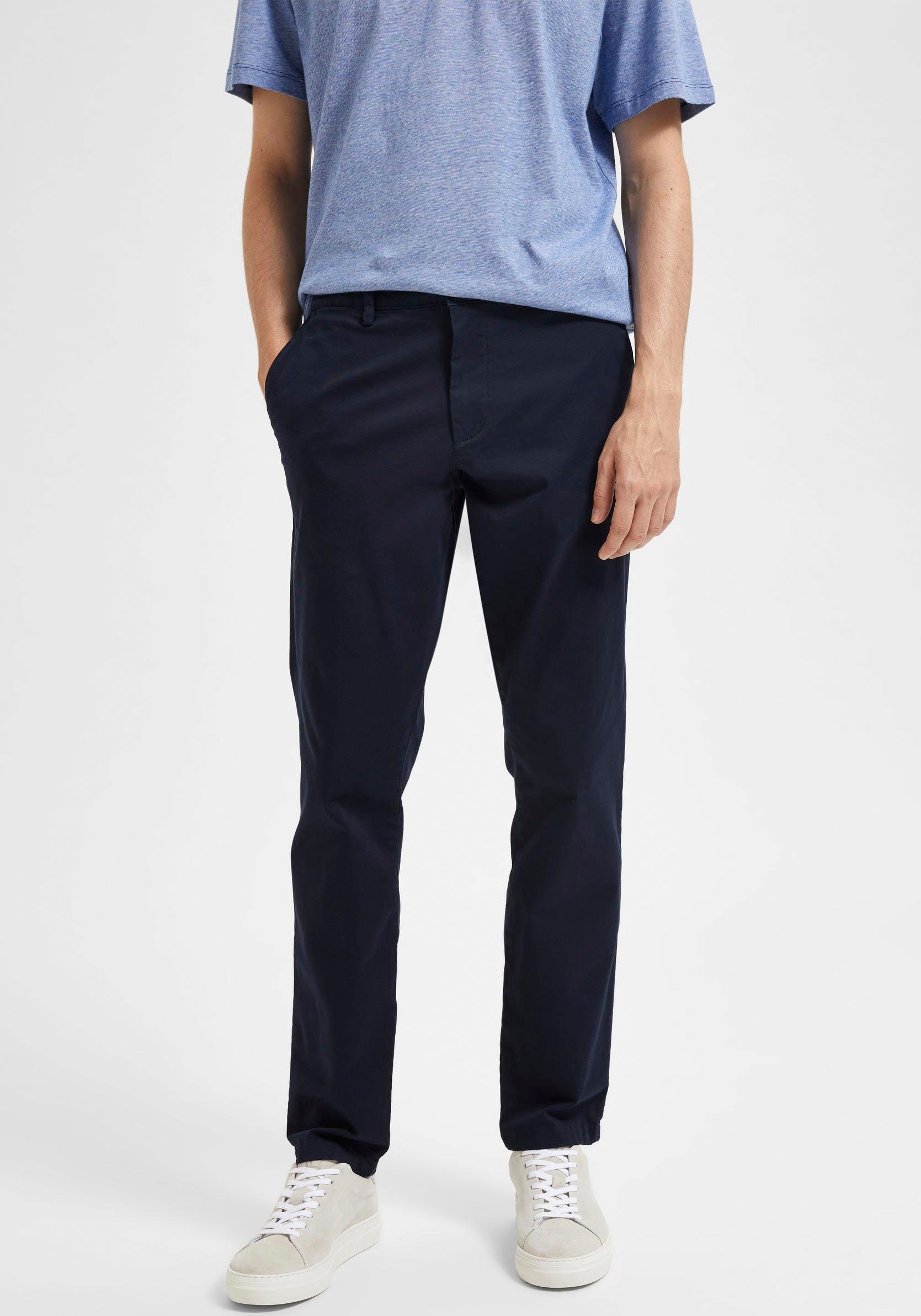 Selected Chinos SLH175-SLIM NEW MILES FLEX PANT NOOS Baumwollmischung, slim fitslim fit