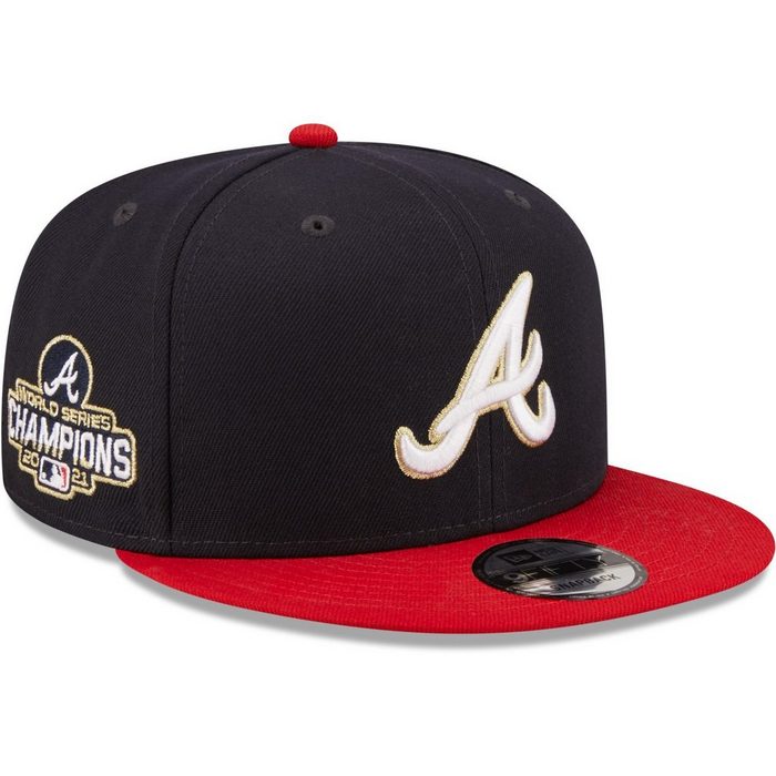 New Era Snapback Cap 9Fifty WORLD SERIES GOLD Atlanta Braves