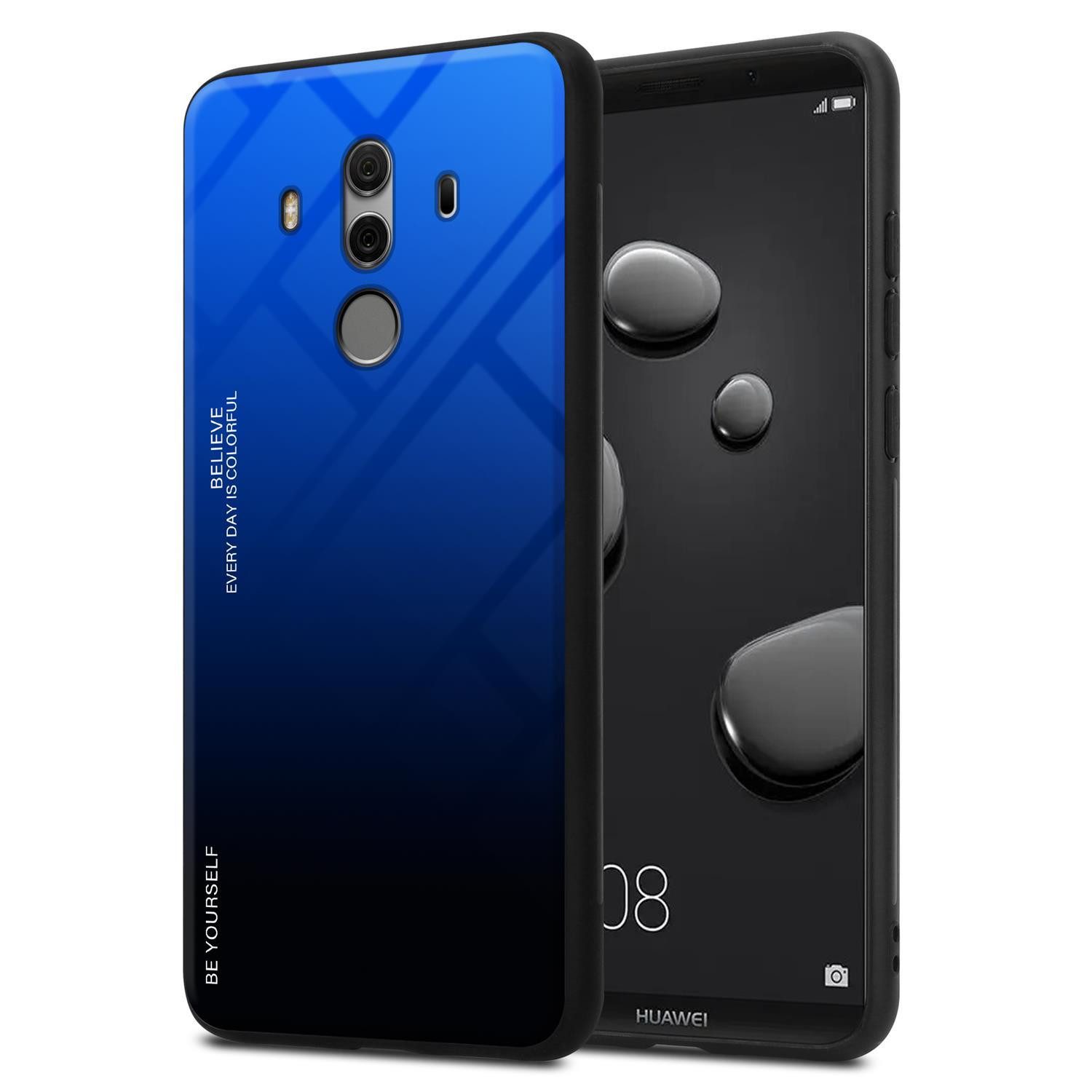 Cadorabo Handyhülle für Huawei MATE 10 PRO Hülle Huawei MATE 10 PRO, Robustes Hard Case - Handy Schutzhülle - Hülle - Back Cover Bumper