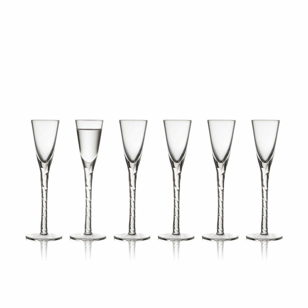LYNGBY-GLAS Schnapsglas Paris 6er Set, Glas