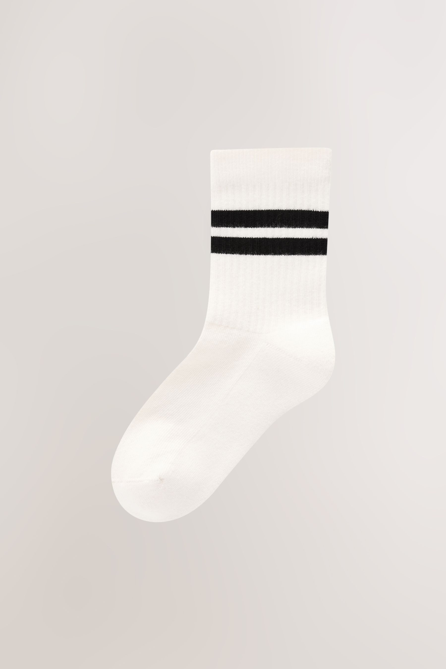 Next Kurzsocken Gerippte Socken mit hohem Baumwollanteil, 5er-Pack (1-Paar)