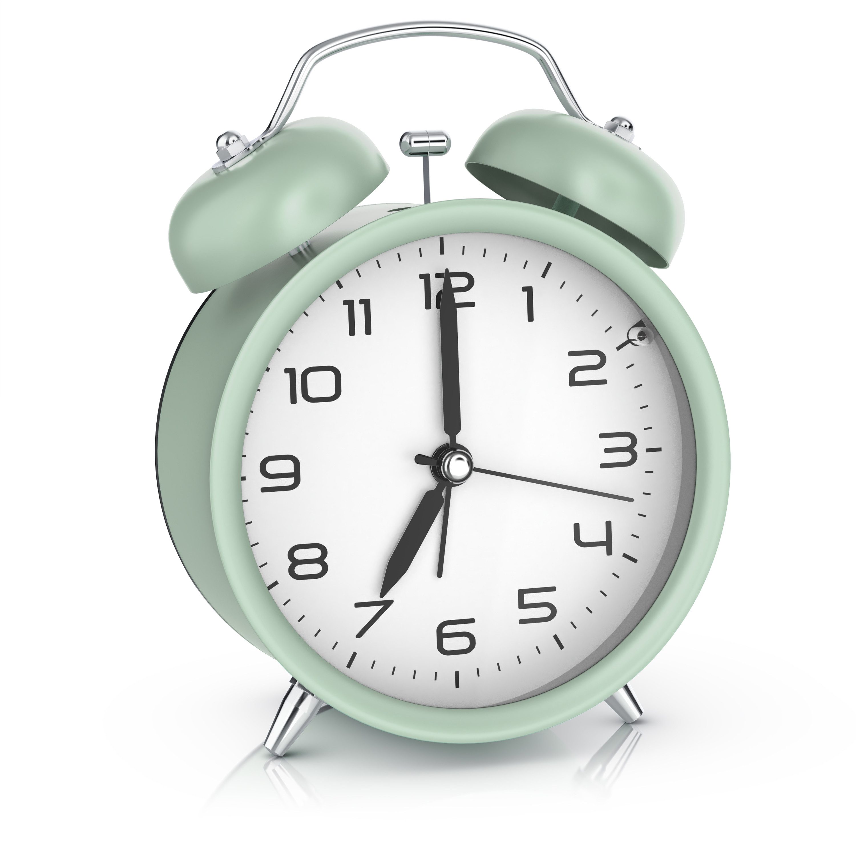BEARWARE Wecker Analog, rund, mit Licht, Retro, lauter Glockenalarm für Tie günstig online kaufen