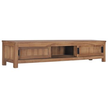 vidaXL TV-Schrank TV-Schrank 150 x 30 x 30 cm Massivholz Teak