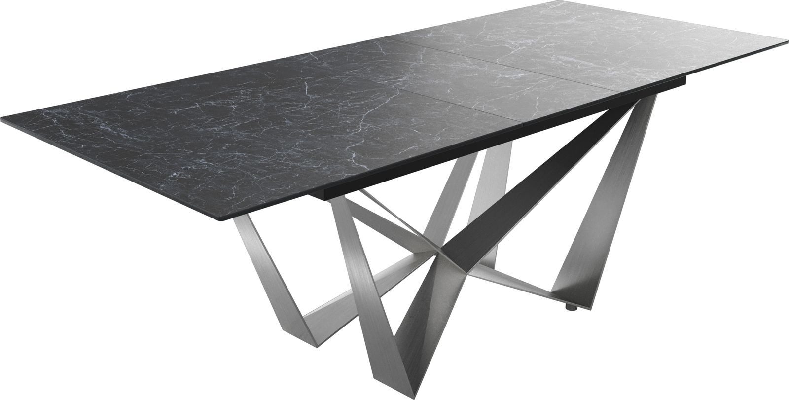 DELIFE Esstisch Edge, Keramik Laminam® Nero günstig online kaufen