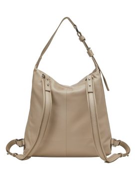 Marc O'Polo Rucksack mit Veloursleder-Front