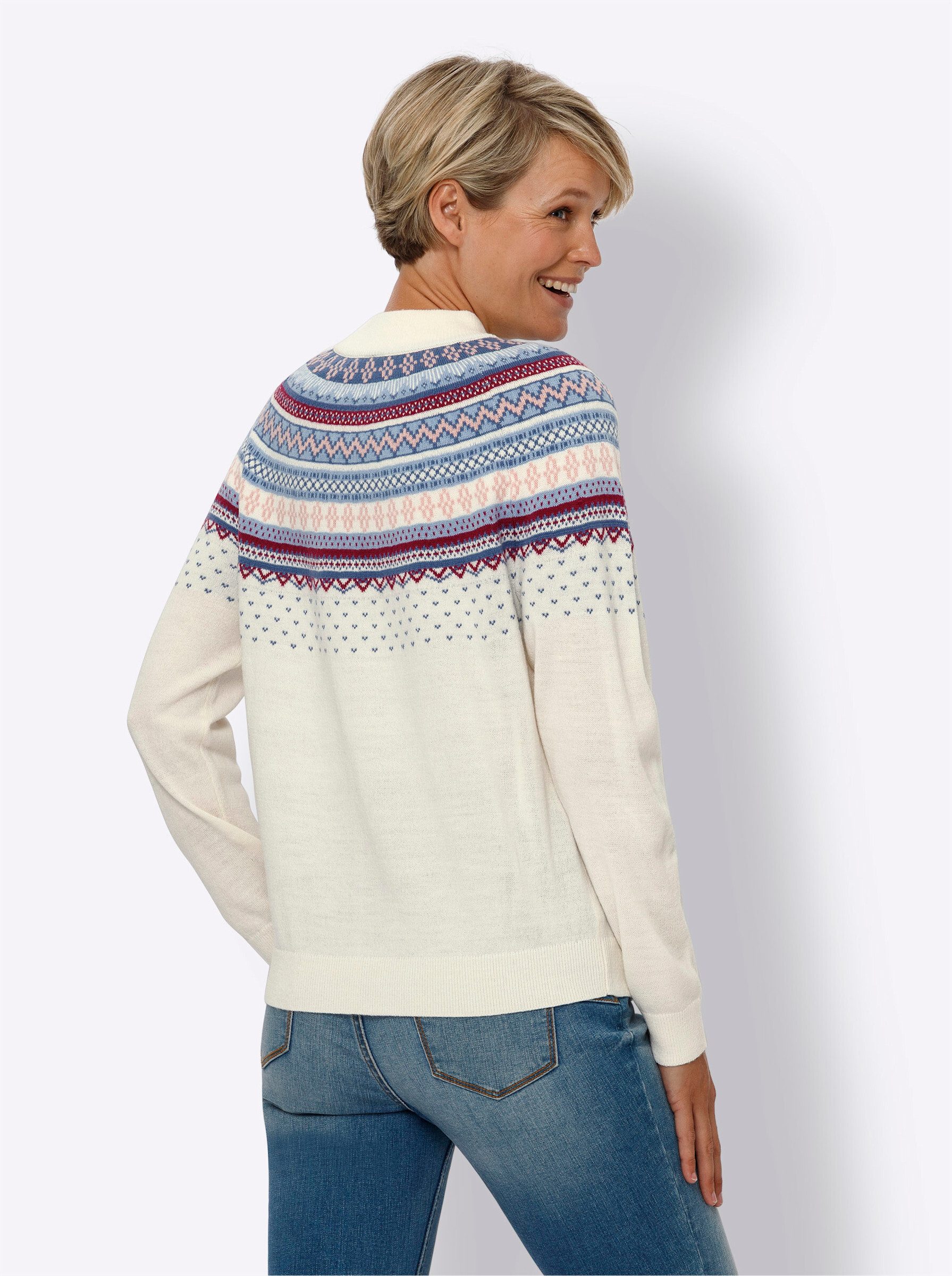 Sieh an! Strickpullover Norwegerpullover günstig online kaufen