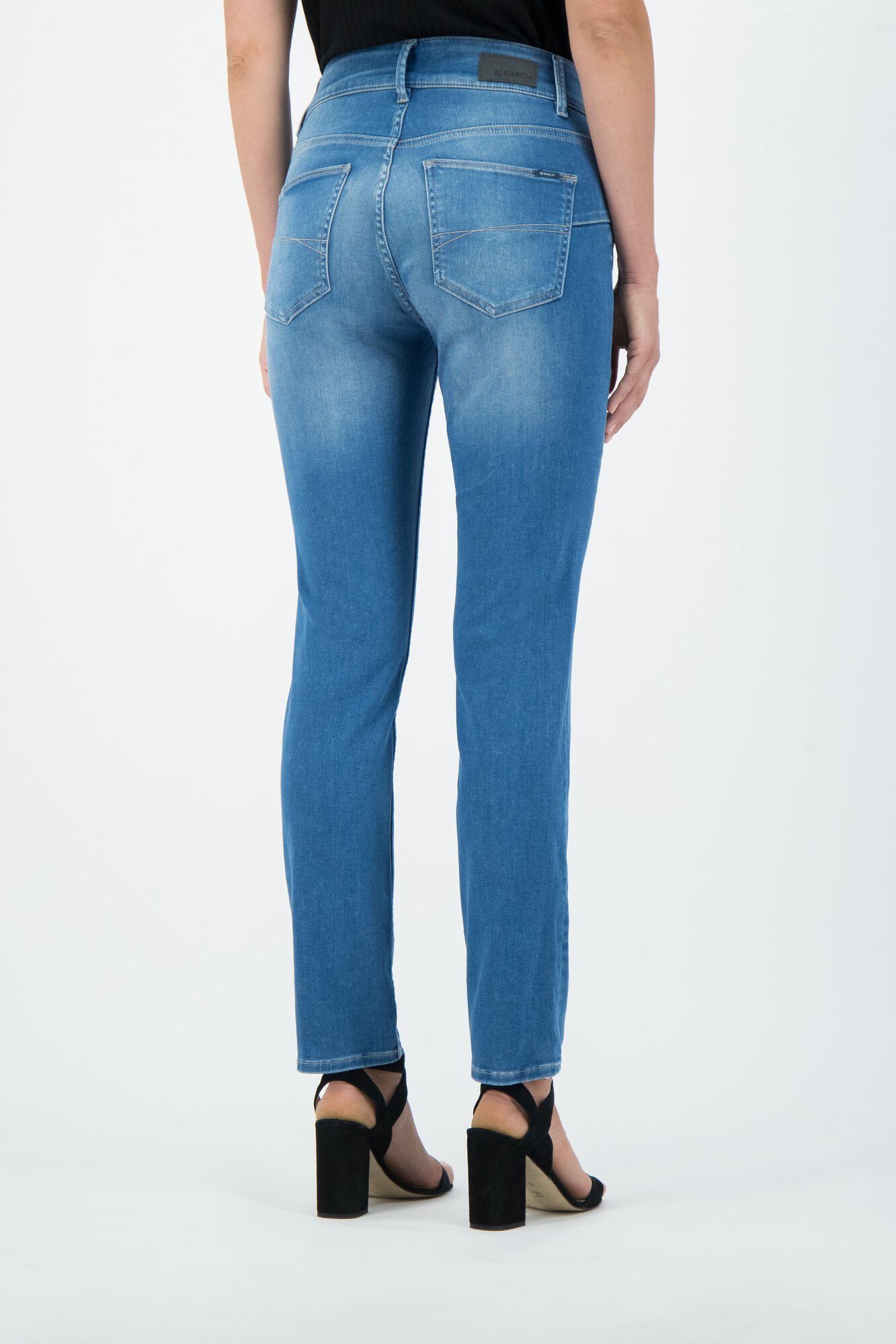 GARCIA JEANS Stretch-Jeans GARCIA CARO CURVED light used 285.7749