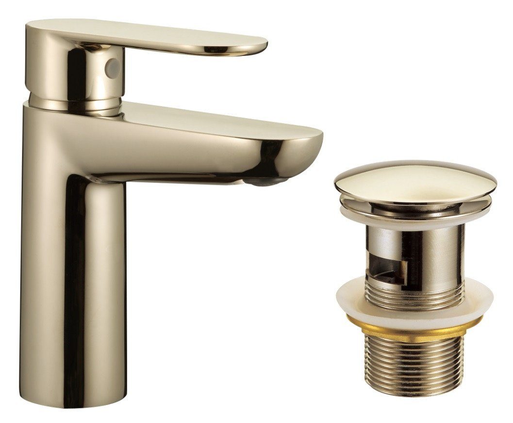 Primaster Waschtischarmatur Primaster Waschtischarmatur Prag lightgold günstig online kaufen