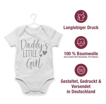 Shirtracer Shirtbody Daddy's little Girl I Papas kleines Mädchen Geschenk Vatertag Baby