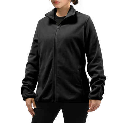 JEMIDI Fleecejacke Frauen Fleece Jacke - Damen Fleecejacke Full-Zip - 100% Polyester (1-St)