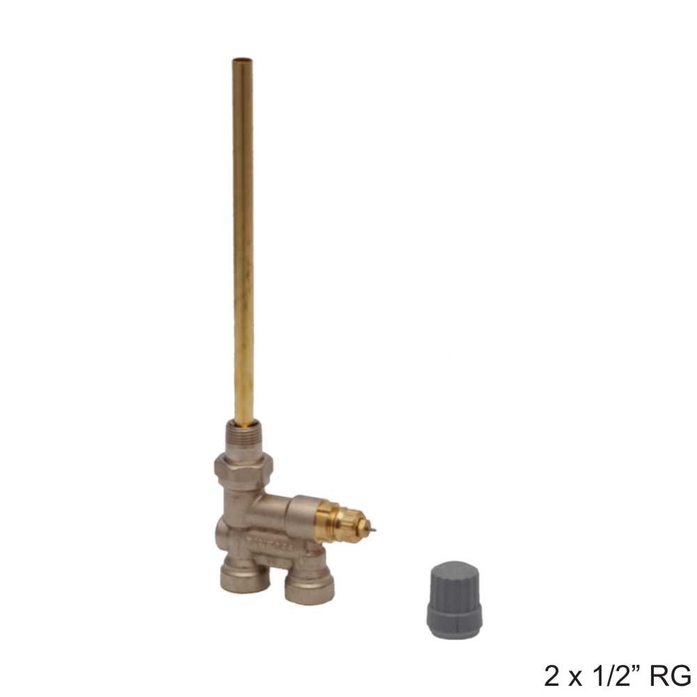 Danfoss Heizkörper Danfoss Lanzenventil RA 15/6TB f. Zweirohranlagen, unt. Anschl. Rp1/2"