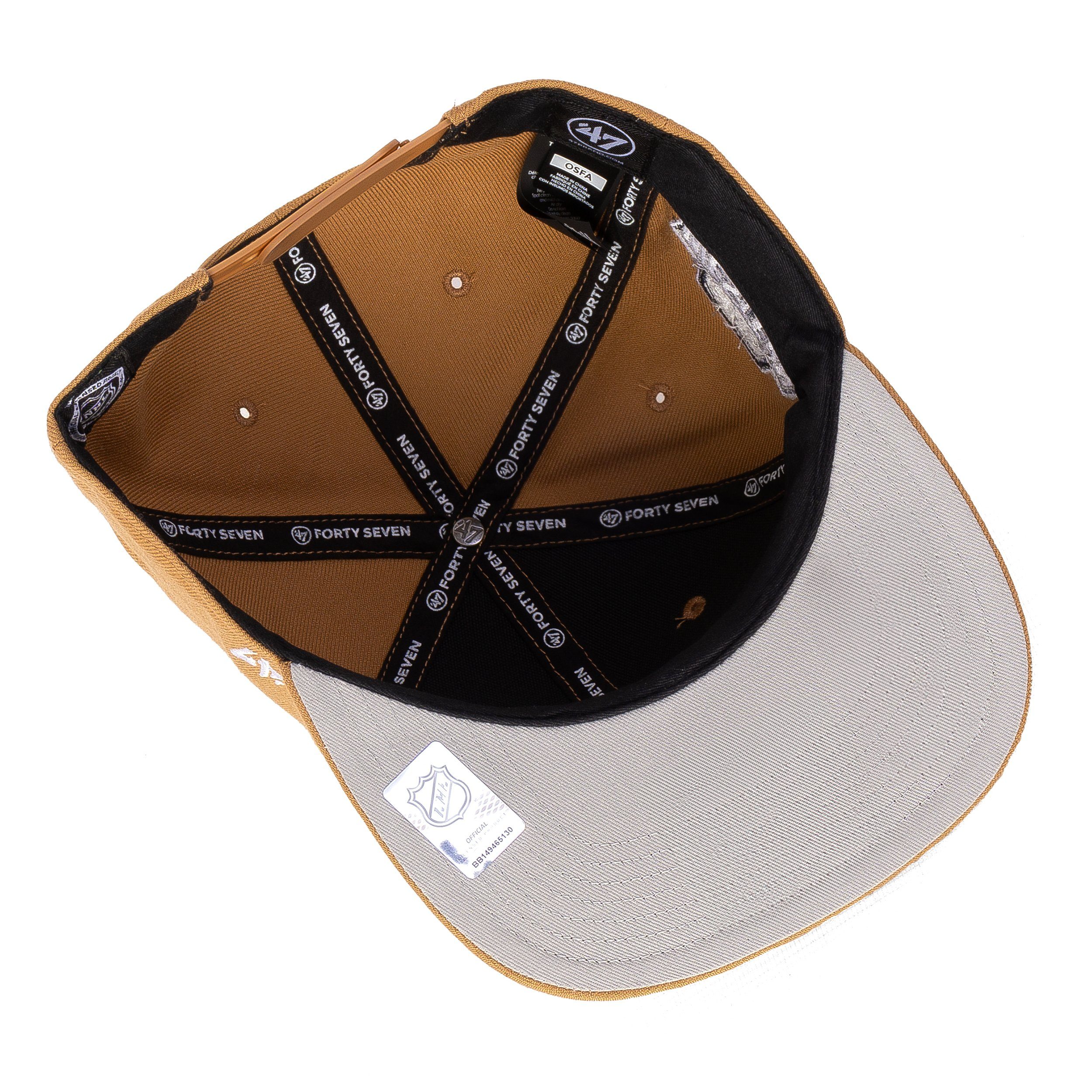 x27;47 Brand Baseball Cap ´47 Snapback Anaheim Brand camel Ducks Cap