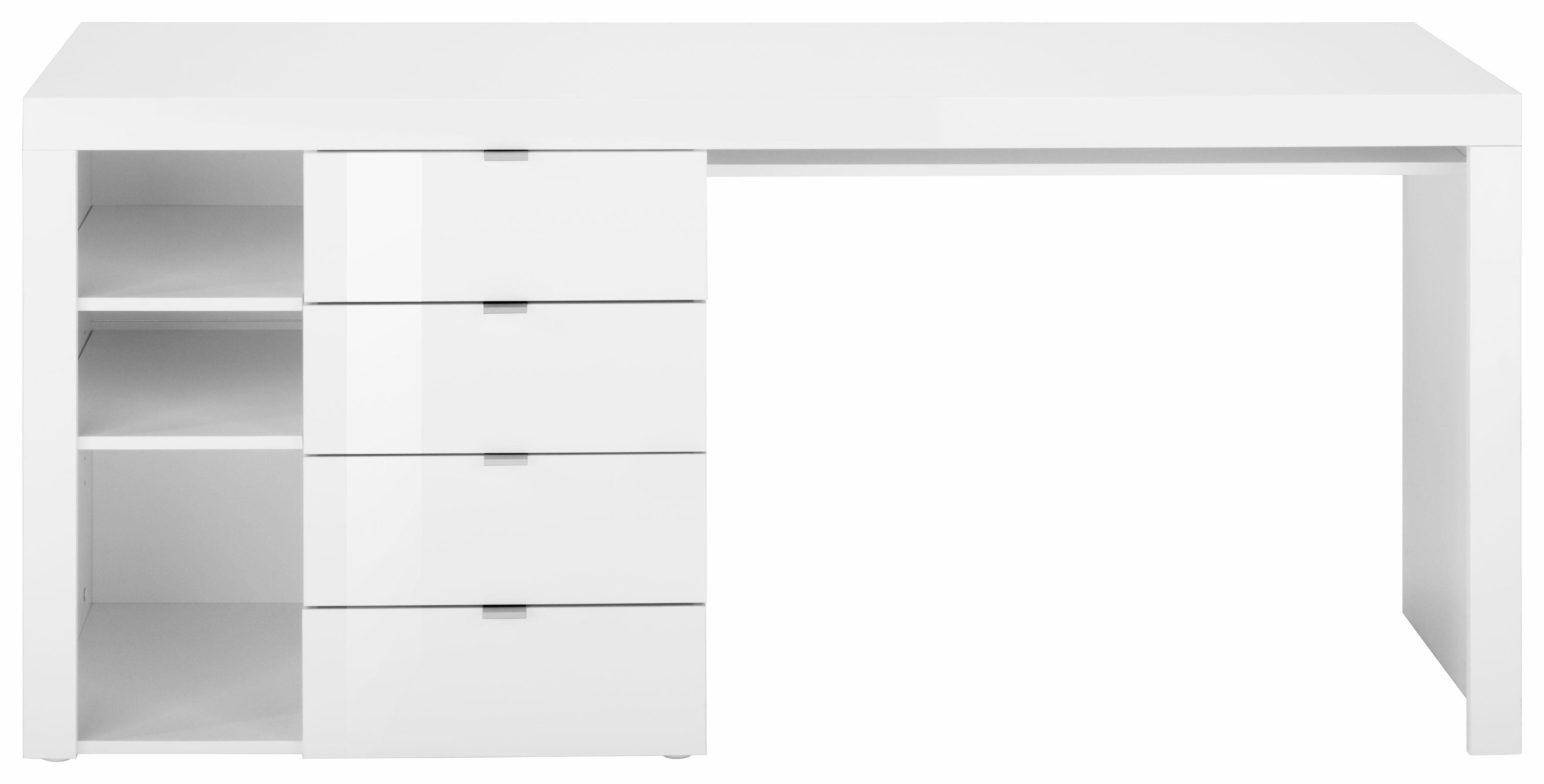 borchardt Möbel Schreibtisch »Wim«, mit 3 Fächern und 4 Schubkästen-HomeTrends