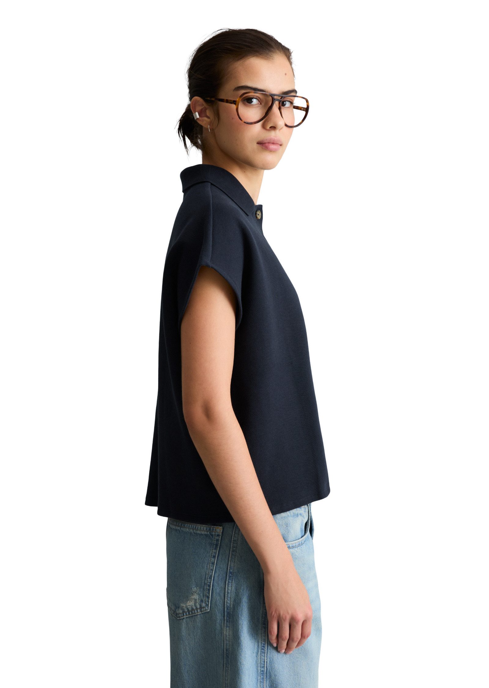Marc O'Polo DENIM Poloshirt aus Organic Cotton