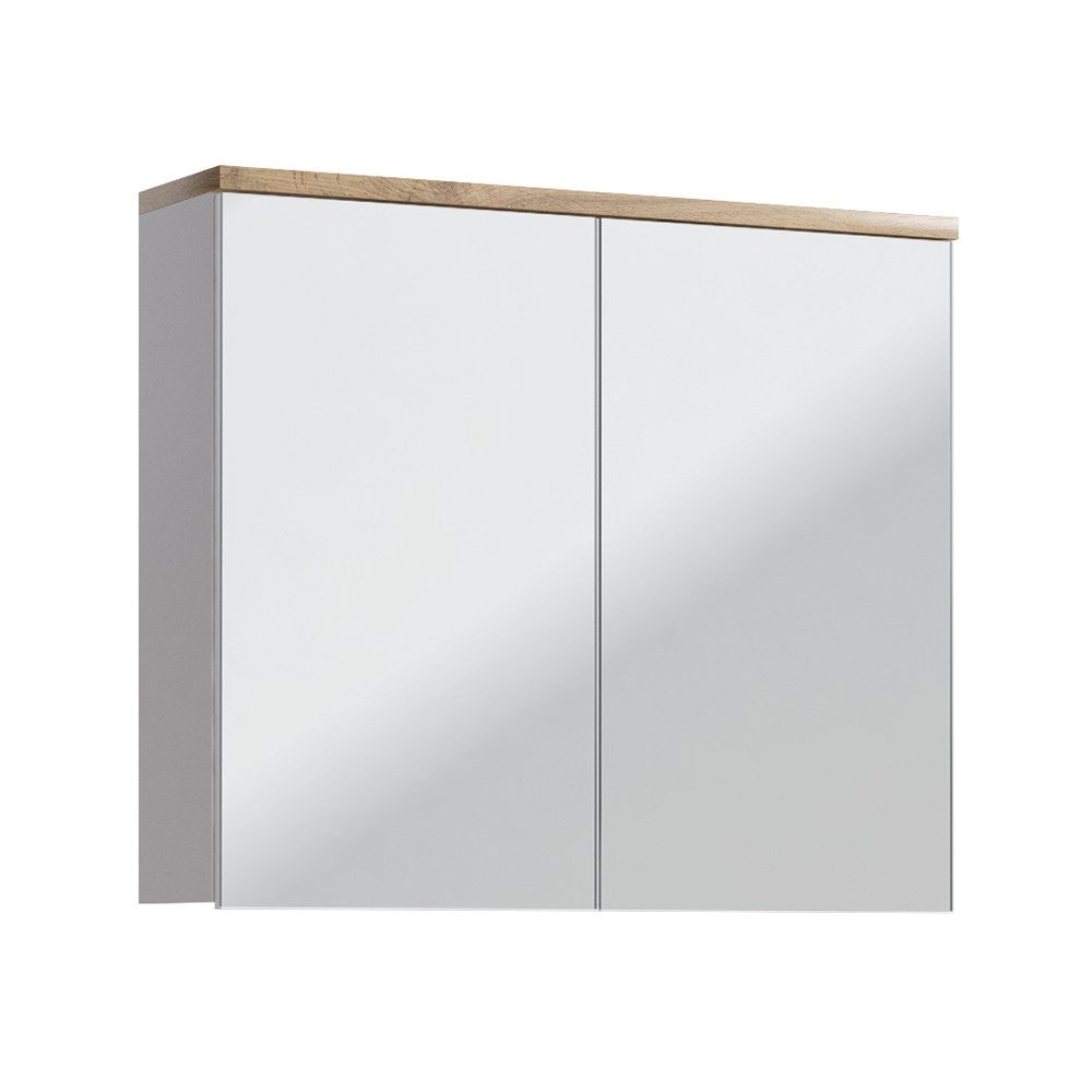 Lomadox Badmöbel-Set BERMUDA-56, (Spar-Set, 6-St), Weiß-Hochglanz mit Wotan günstig online kaufen