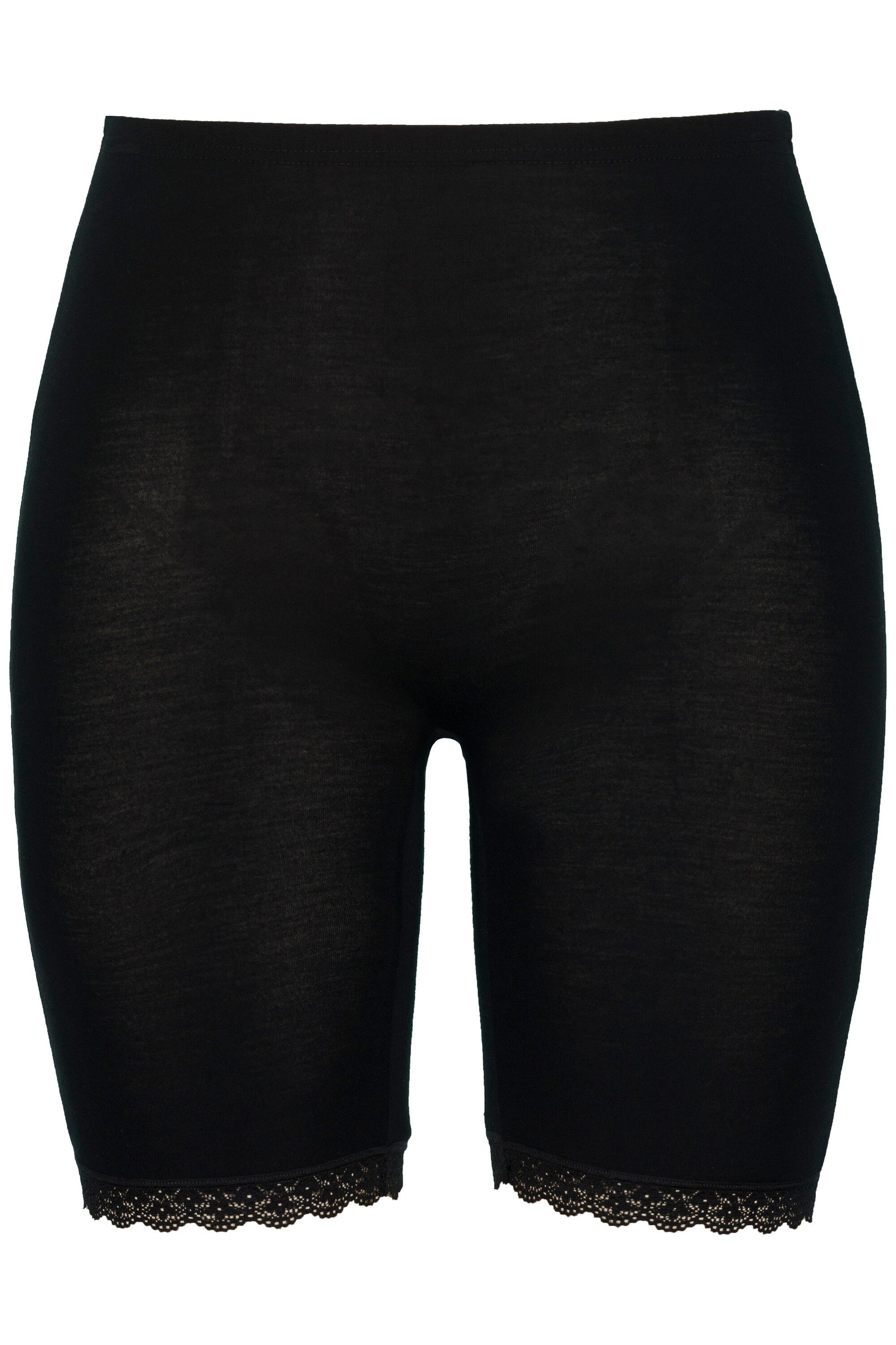 Ulla Popken Radlerhose Radler Spitzensaum Bambusqualität günstig online kaufen