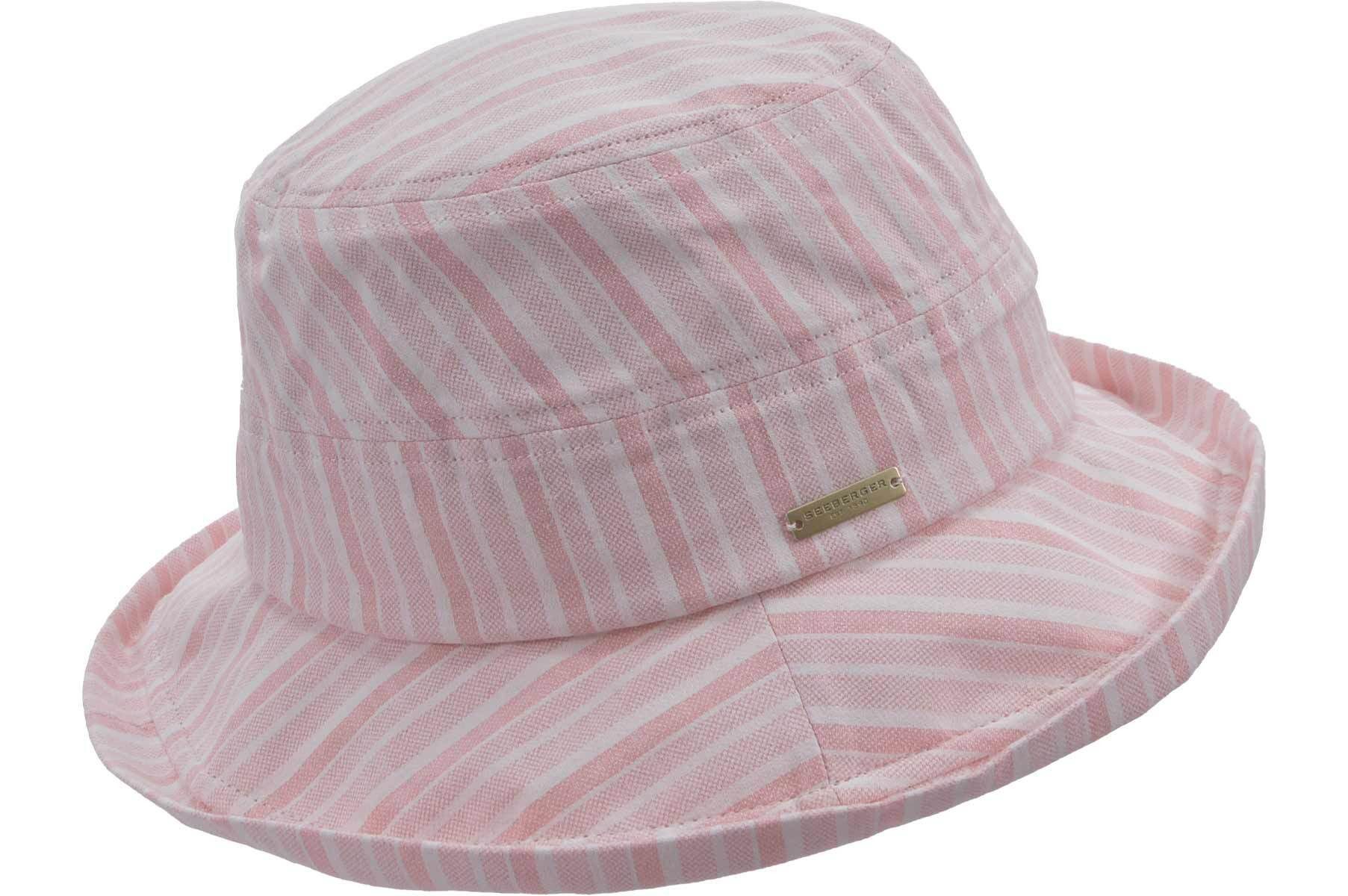Seeberger Sonnenhut Baumwoll-Viskosestoff Bolero gestreift 55613-0 günstig online kaufen