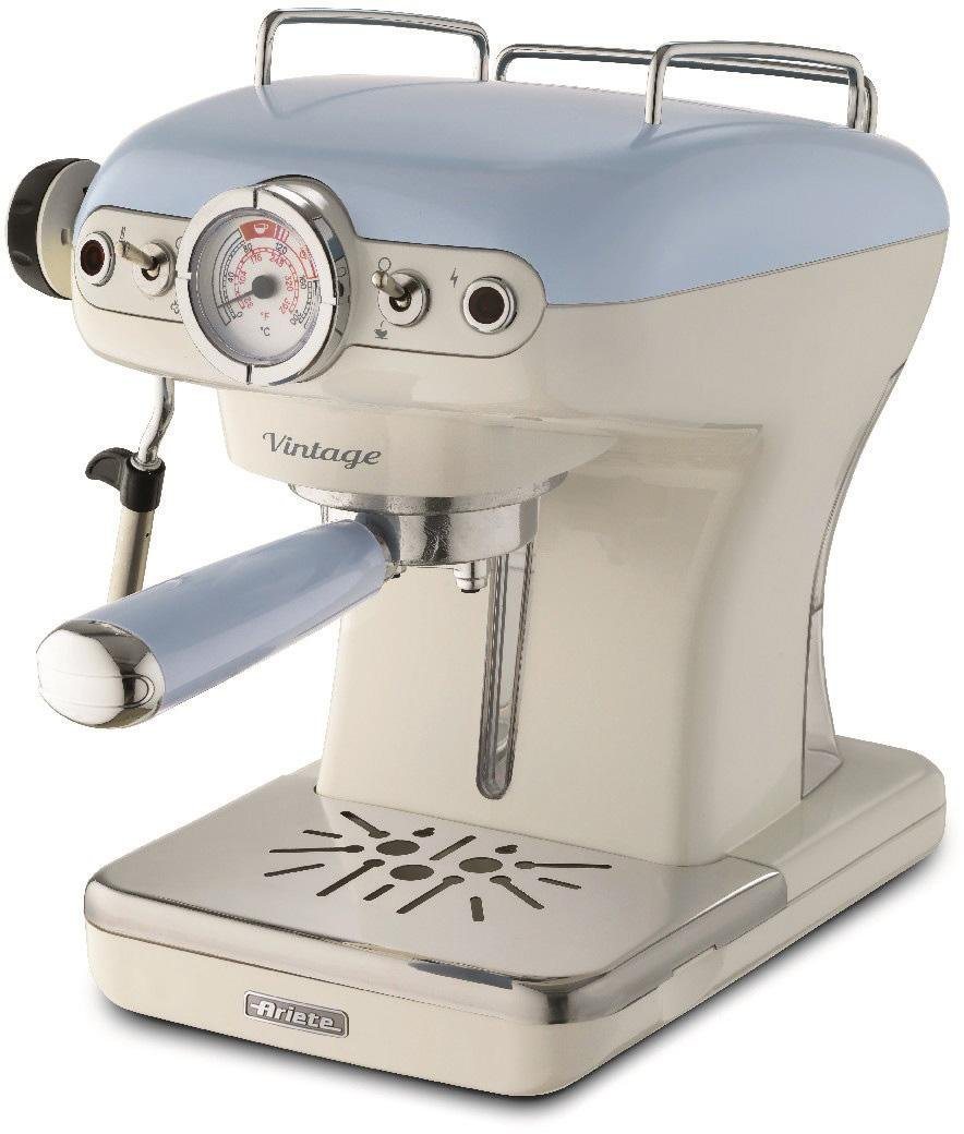 Espressomaschine 1389 Vintage blau-weiß Espressomaschine 1389 Vintage blau-weiß