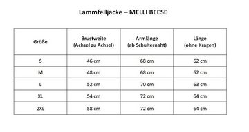 Hollert Winterjacke Damen Winterjacke Bomberjacke MELLI BEESE Merino Lammfell Jacke