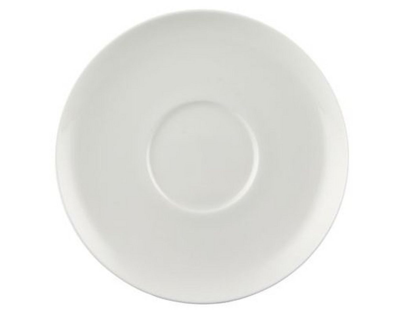 Rosenthal Untertasse Jade Weiss Cafe au Lait-/Suppen-Untertasse 18 cm, Untertasse