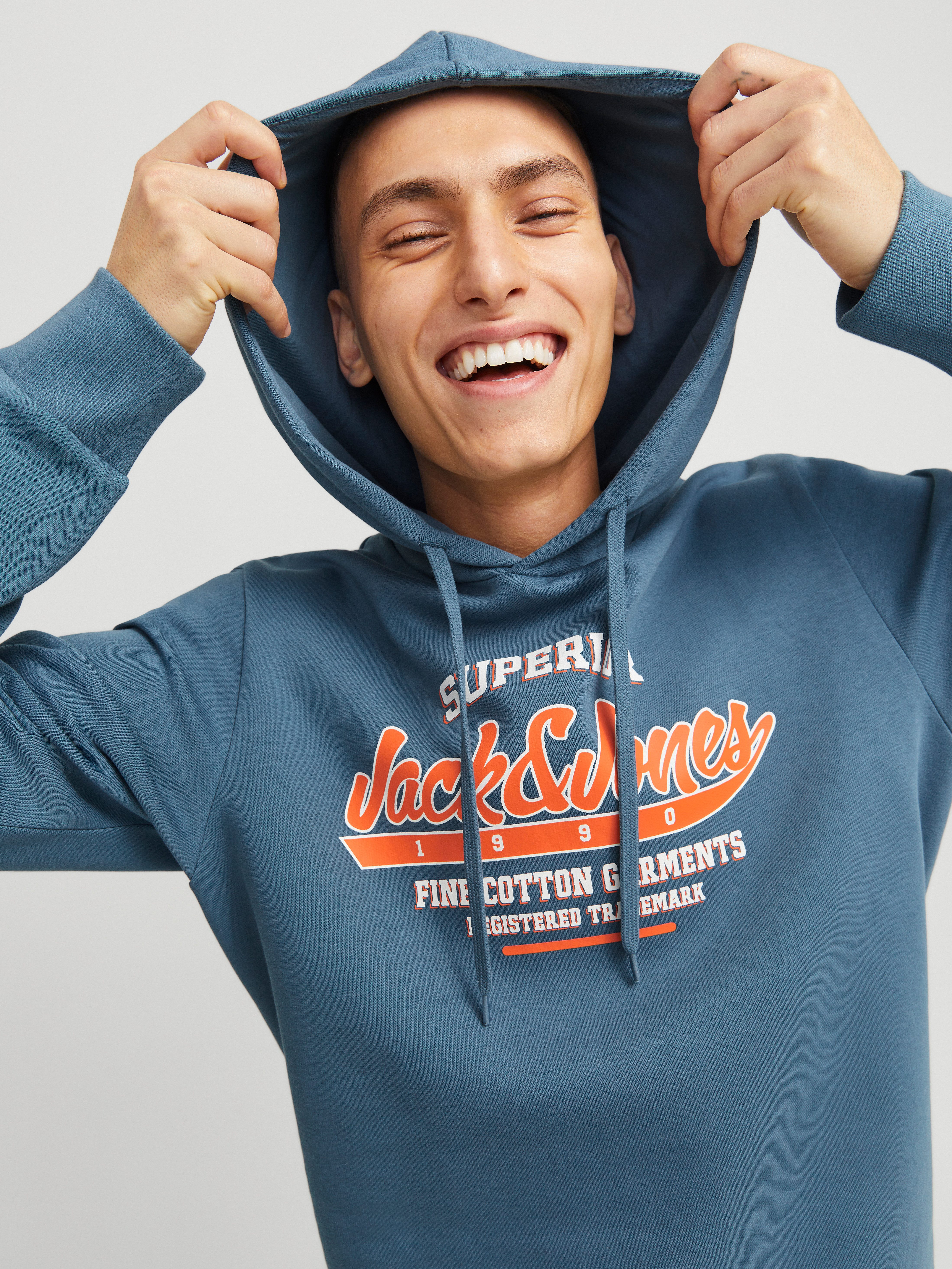 Jack & Jones Kapuzensweatshirt JJELOGO SWEAT günstig online kaufen
