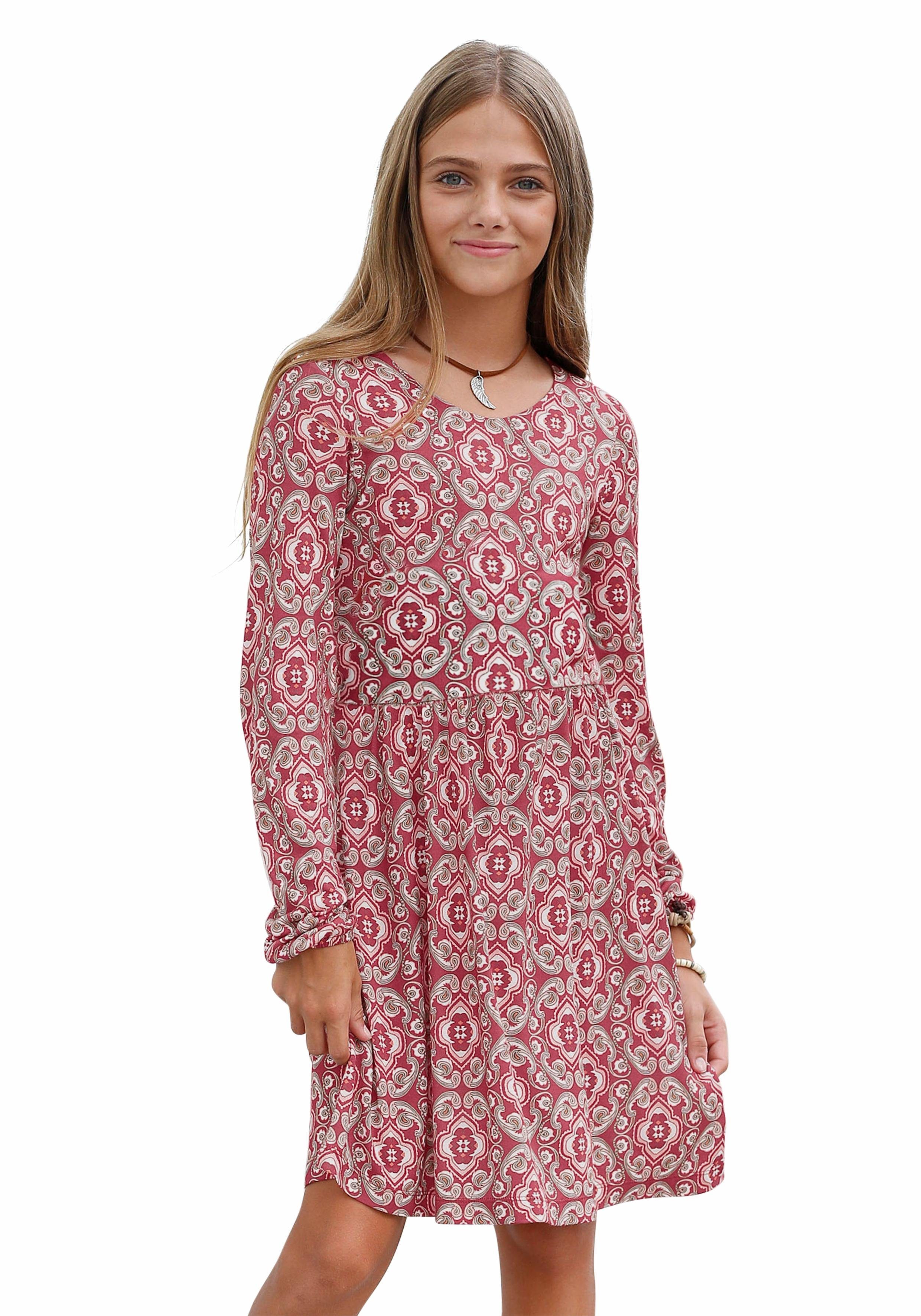 Buffalo Jerseykleid mit langen Ärmeln kaufen | OTTO