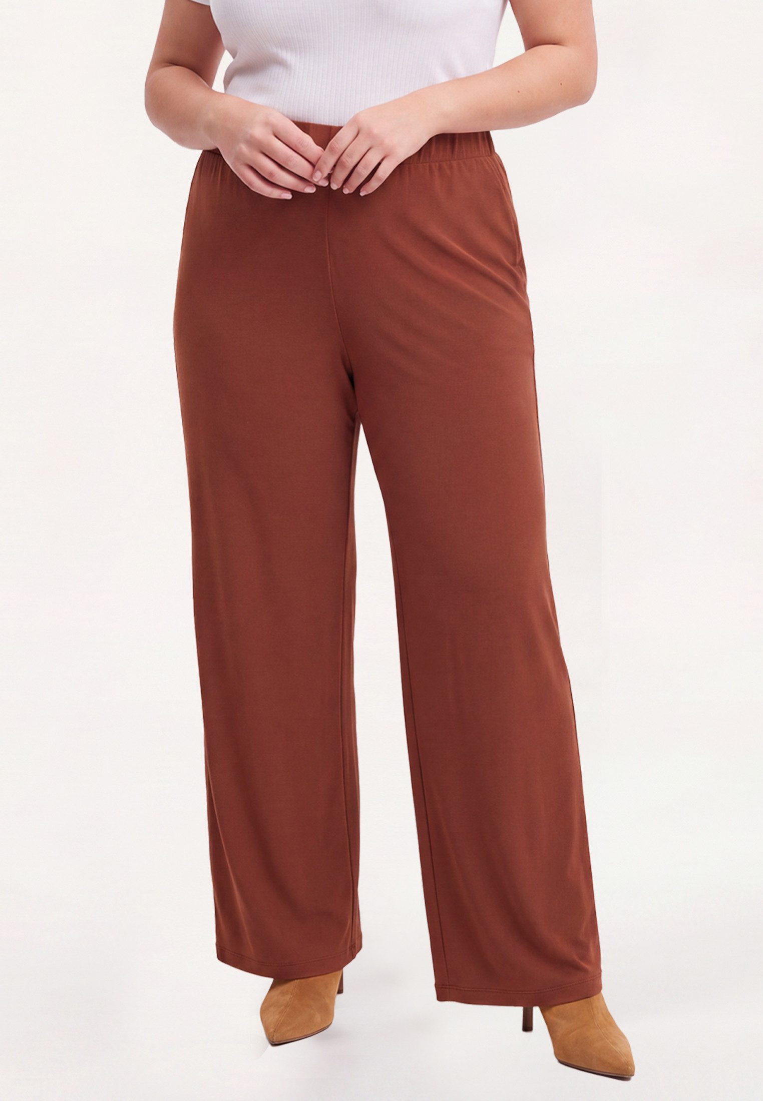 YOEK Bootcuthose Damen Hose Flare Fit
