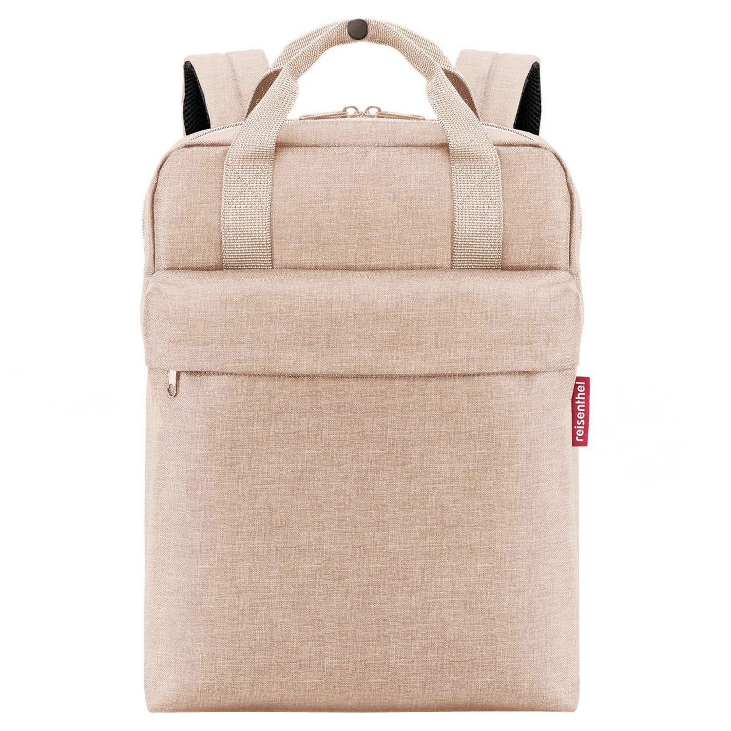 REISENTHEL® Rucksack ALLDAY BACKPACK M ISO, 15 Liter, Beige, Polyester, (1-tlg), wasserabweisend, verstellbare und gepolsterte Schultergurte