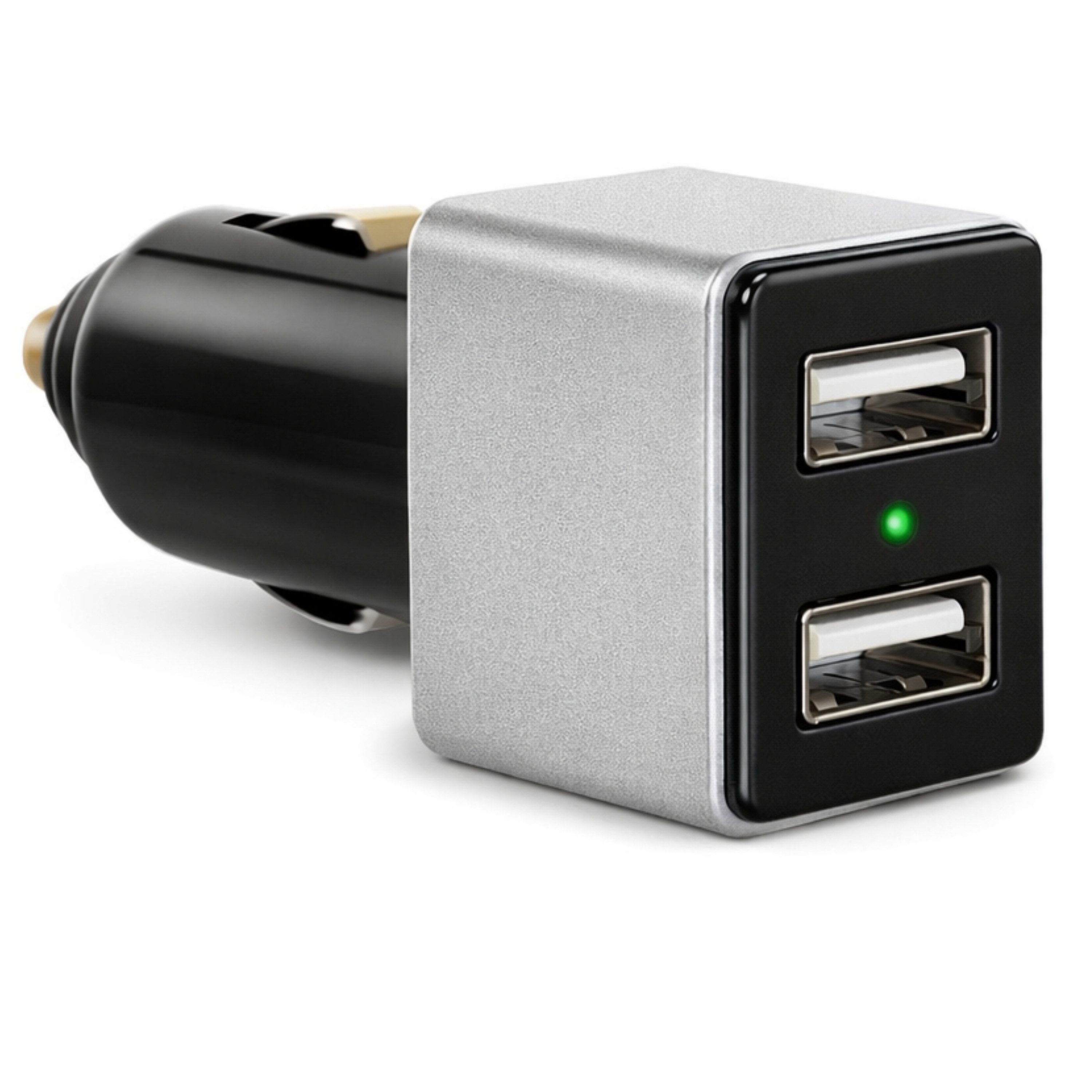 StellarLuma Auto USB Adapter für Zigarettenanzünder – 2 Ports Schnellladen 12V" USB-Ladegerät (1000 mA, Zwei USB-Ausgänge: Ermöglicht das gleichzeitige Laden von zwei Geräten)