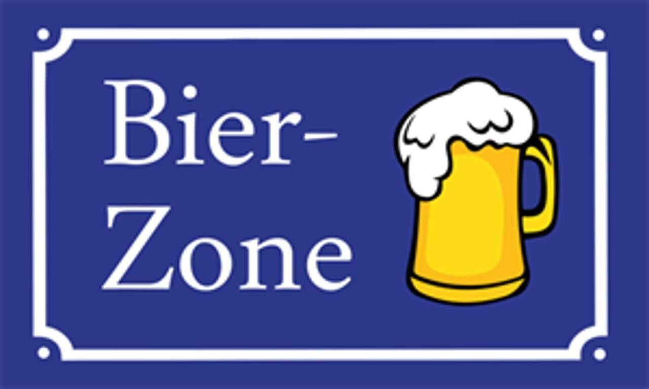 80 Flagge g/m² Bier-Zone flaggenmeer