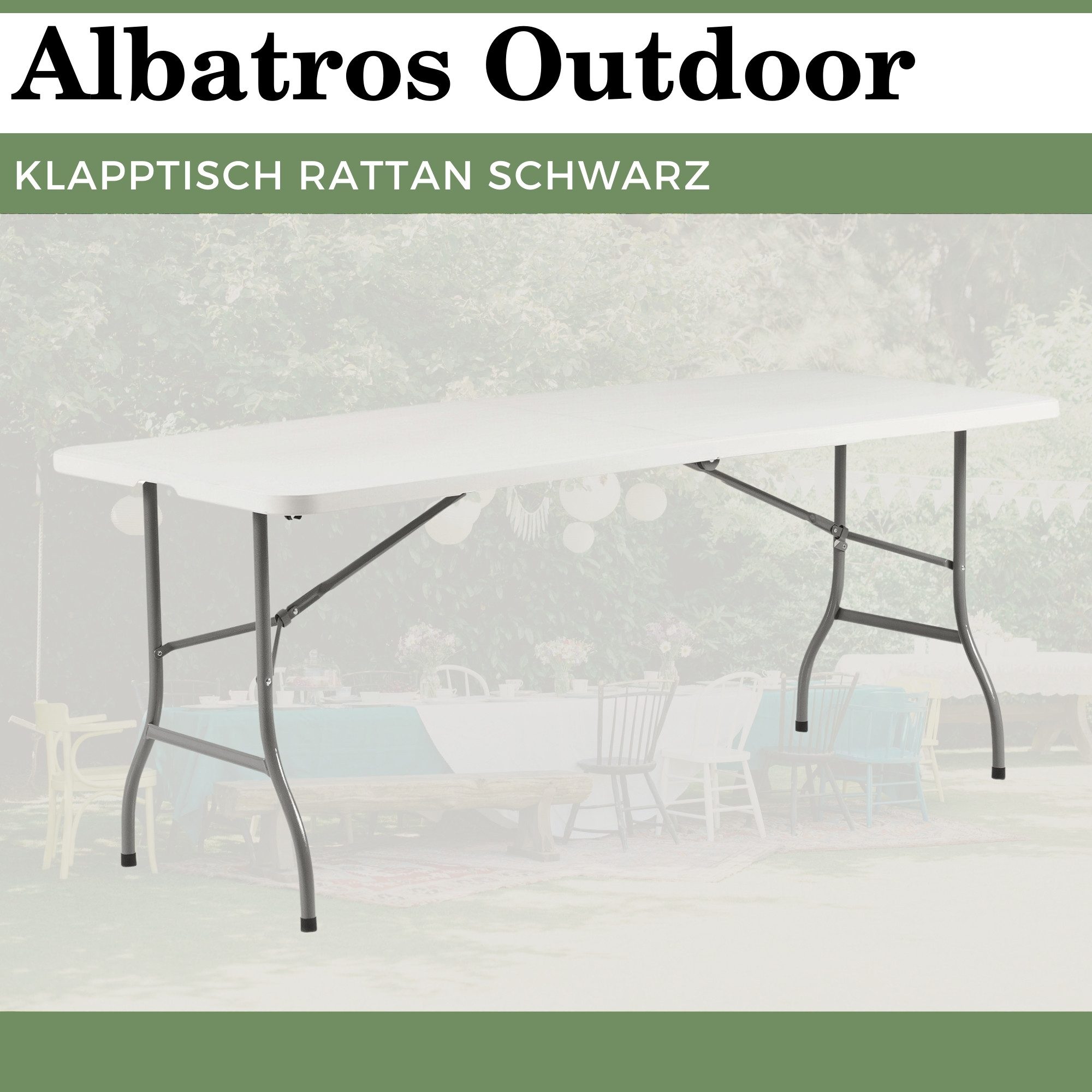Albatros International Beistelltisch Albatros Buffettisch Klapptisch günstig online kaufen