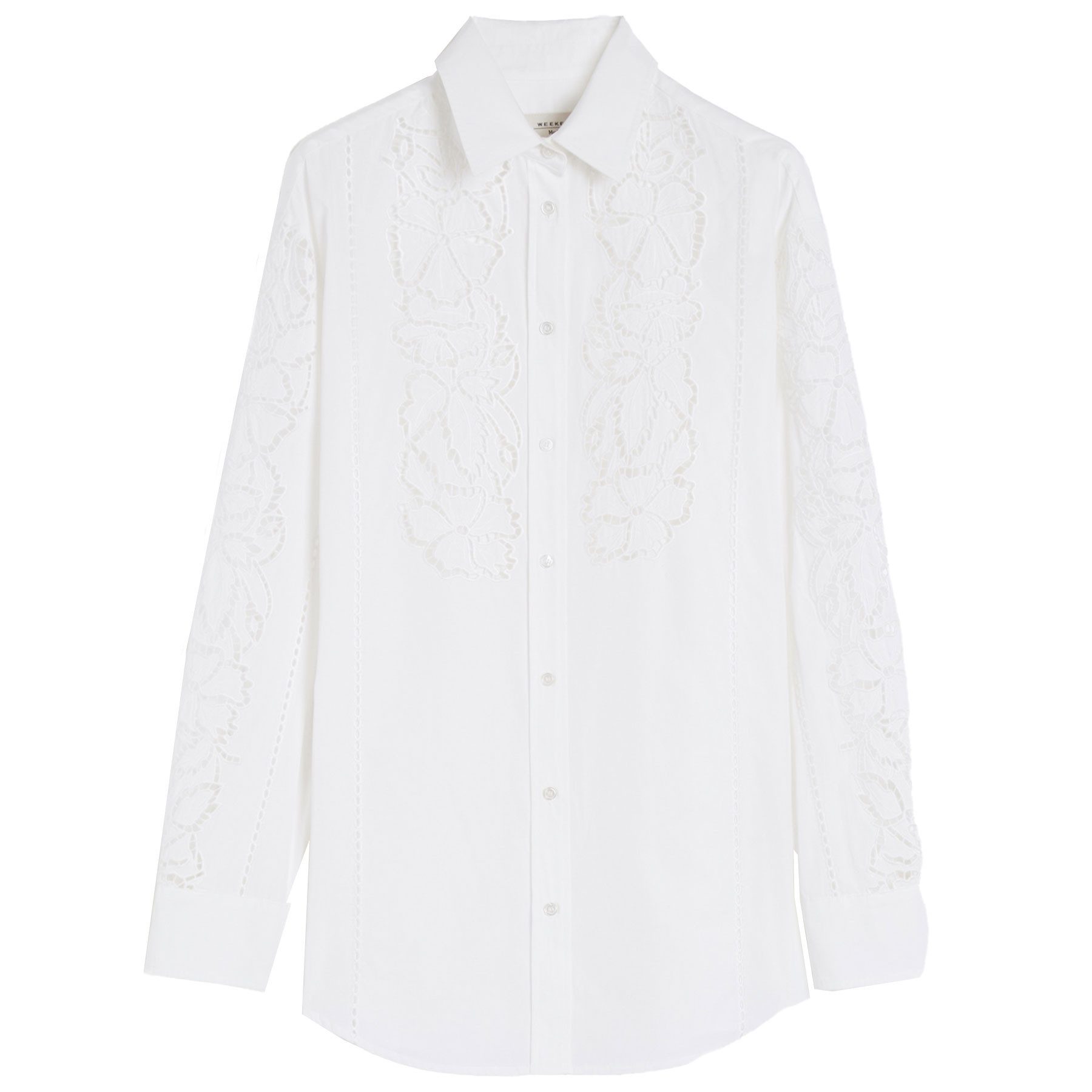 WEEKEND BY MAX MARA Langarmbluse Bluse ELMI aus Baumwolle