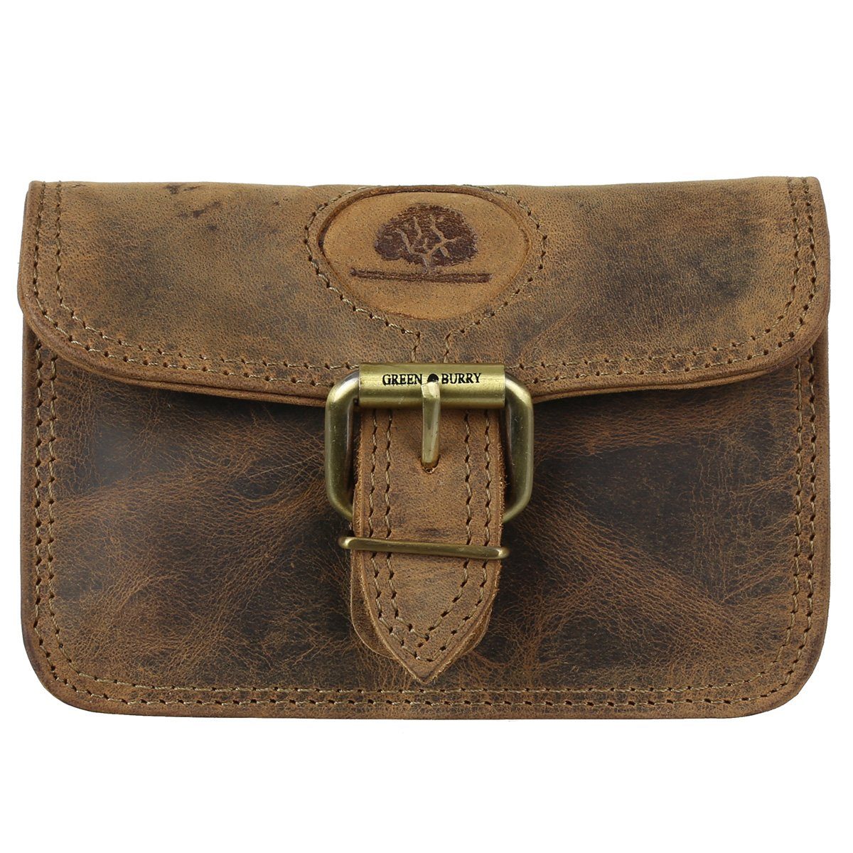 Greenburry Bauchtasche Vintage Leder Gürteltasche Hüfttasche günstig online kaufen