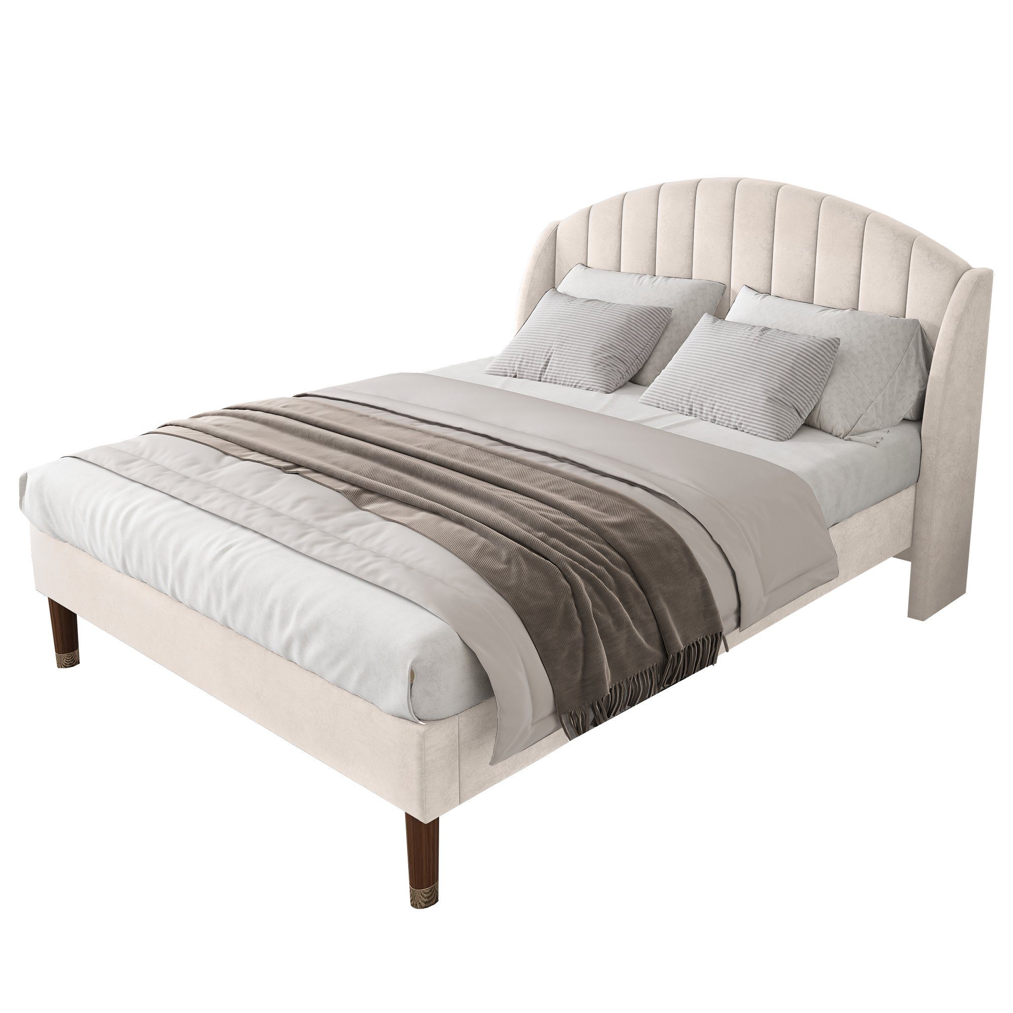HAUSS SPOLE Polsterbett 140x200cm mit Lattenrost günstig online kaufen