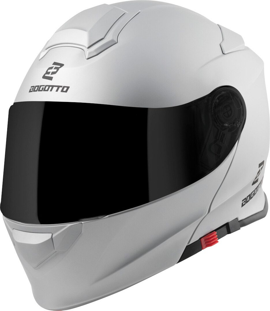 Bogotto Motorradhelm H271 Klapphelm, vorbereitet für Kommunikationssystem,geeignet für Brillenträger,v