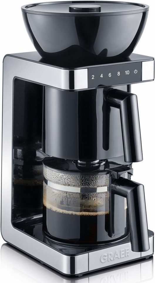 Graef Filterkaffeemaschine FK 702, 1,25l Kaffeekanne, Papierfilter 1x4 online kaufen OTTO Graef Filterkaffeemaschine FK 702, 1,25l Kaffeekanne, Papierfilter 1x4 online kaufen OTTO