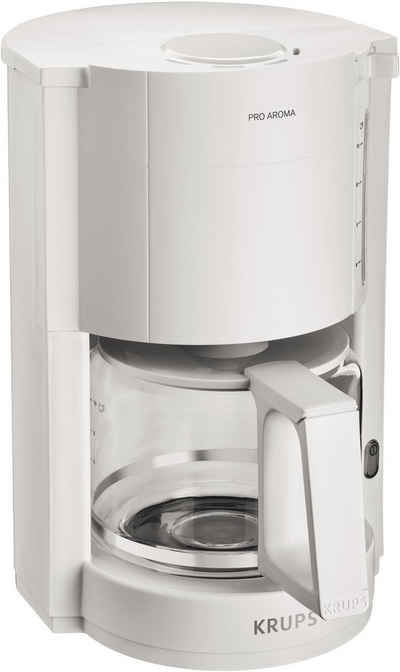 Krups Filterkaffeemaschine F30901 Pro Aroma, Warmhaltefunktion, Automatische Abschaltung, 1050 W