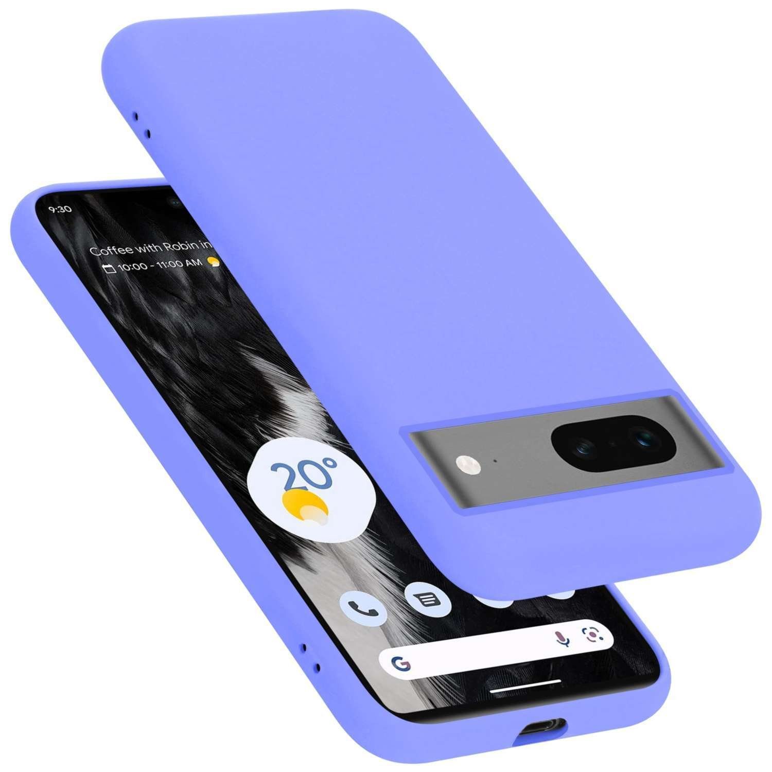 Cadorabo Handyhülle für Google PIXEL 7 Hülle Google PIXEL 7, Flexible Hülle TPU Silikon Schutzhülle Back Cover Case