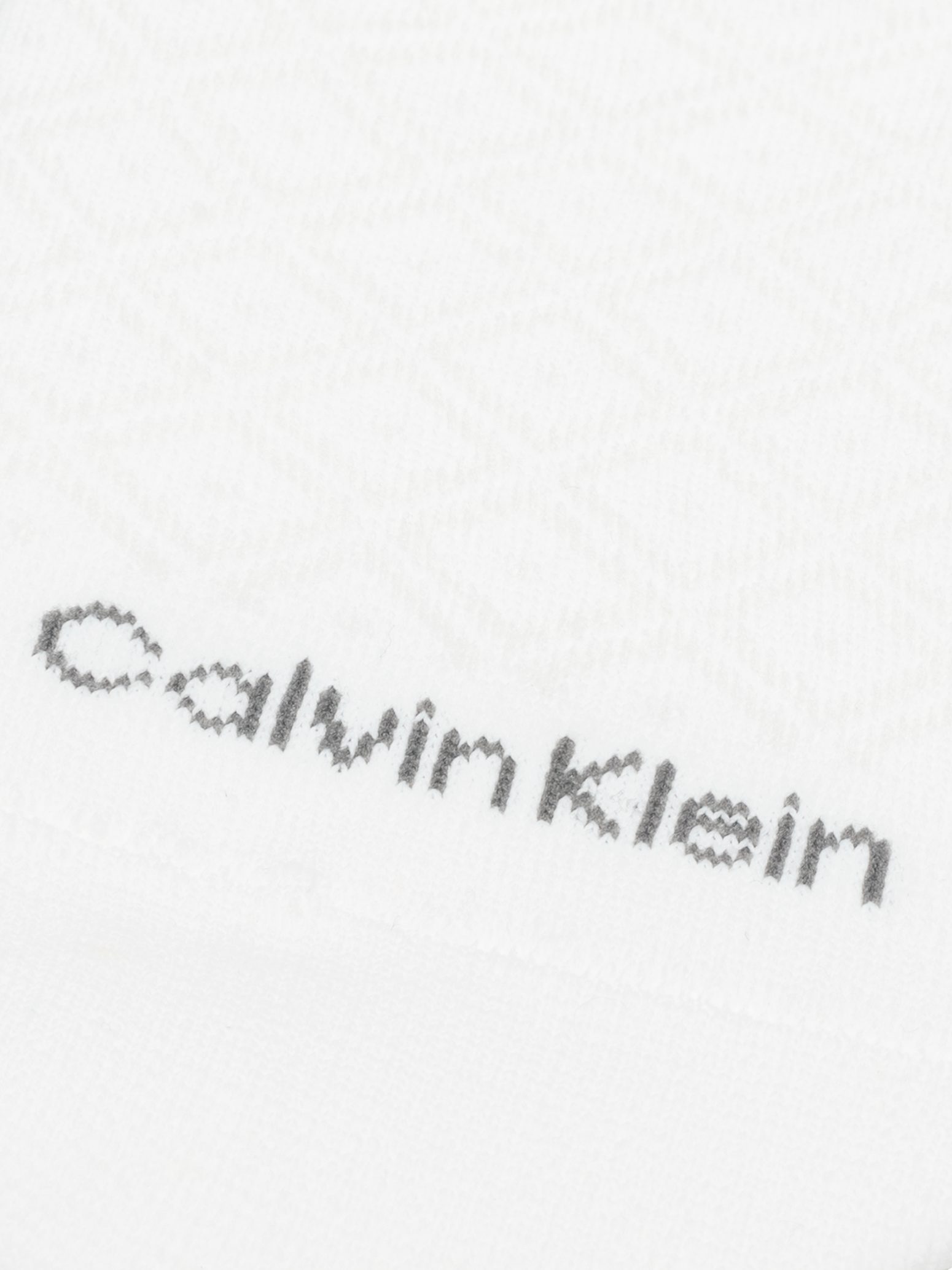 Calvin Klein Jeans Füßlinge CK WOMEN FOOTIE HIGH CUT 2P DIAMOND (2 Paar) Mit gewelltem Rand und tollem Muster