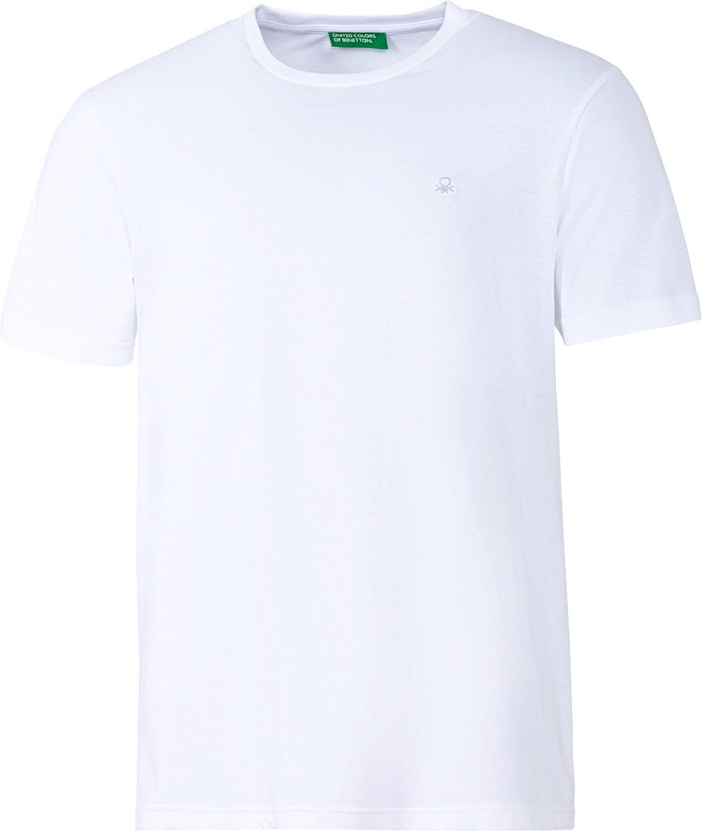 United Colors of Benetton Kurzarmshirt hautfreundlich durch Baumwolle günstig online kaufen