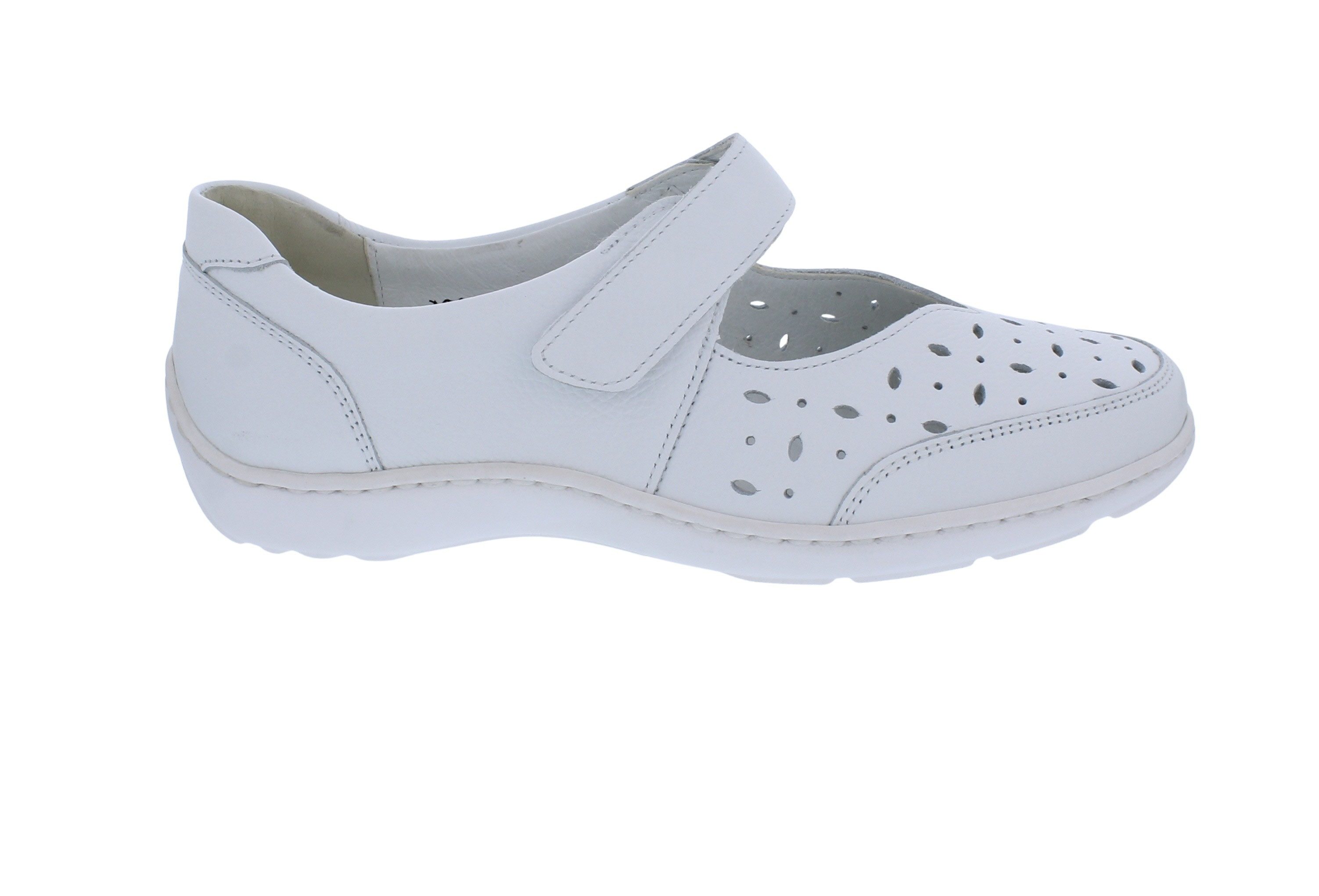 Waldläufer Waldläufer Henni Klett-Ballerina mit ProAktiv-Fußbett 496325-139-150, Slipper