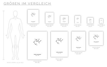 MOTIVISSO Poster Sternzeichen Schütze - Konstellation